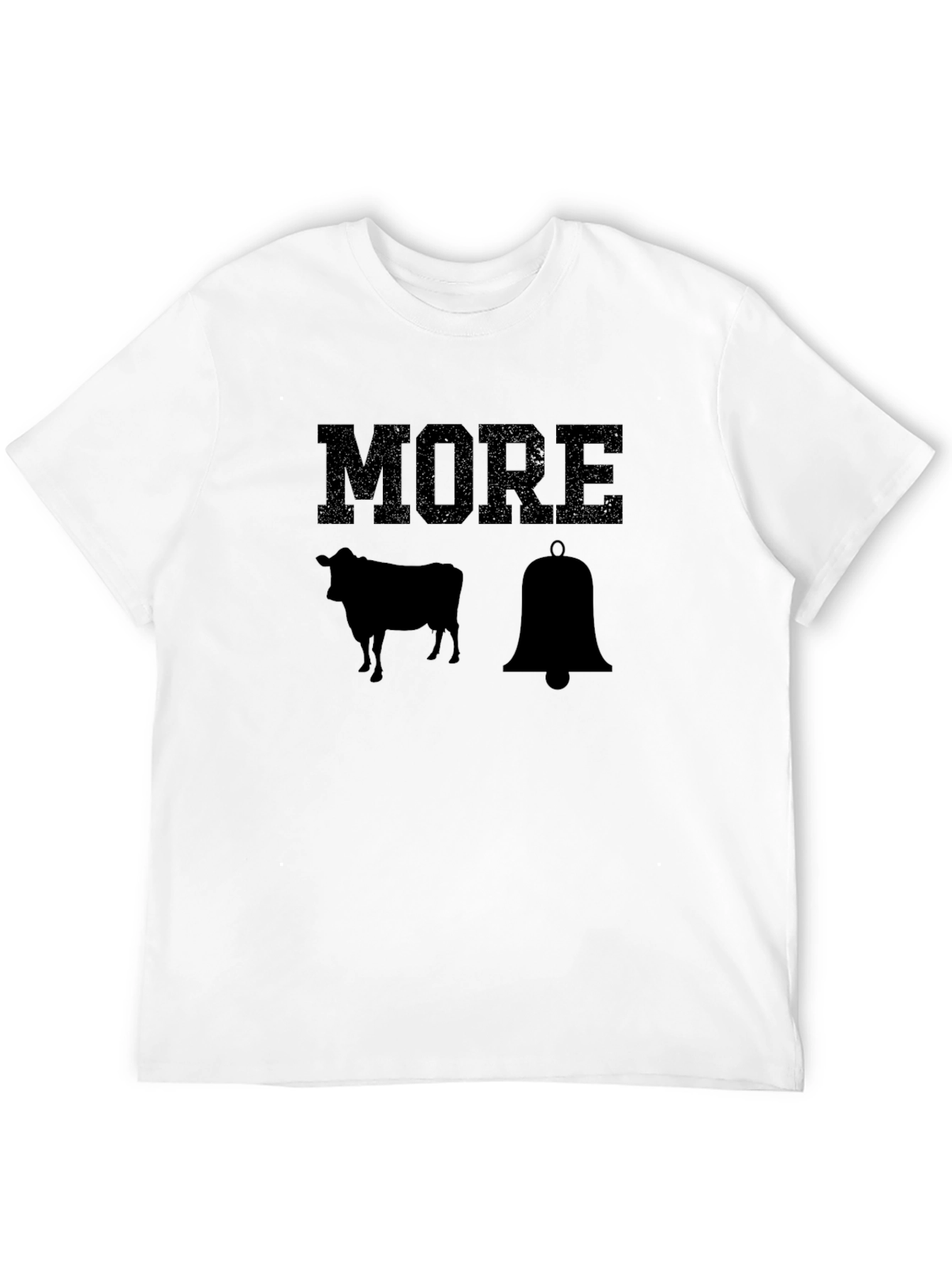 More Cowbell T-Shirt - Humorous Graphic Tee