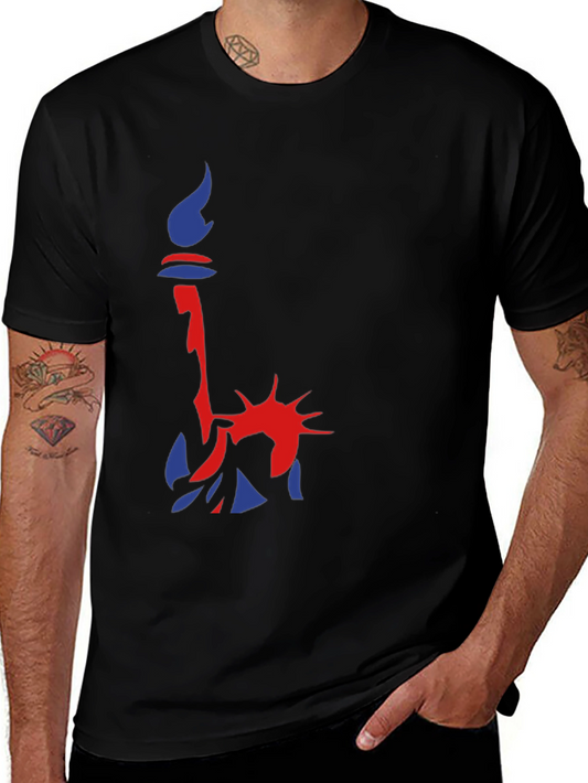 Statue of Liberty Graphic Tee - Patriotic Style