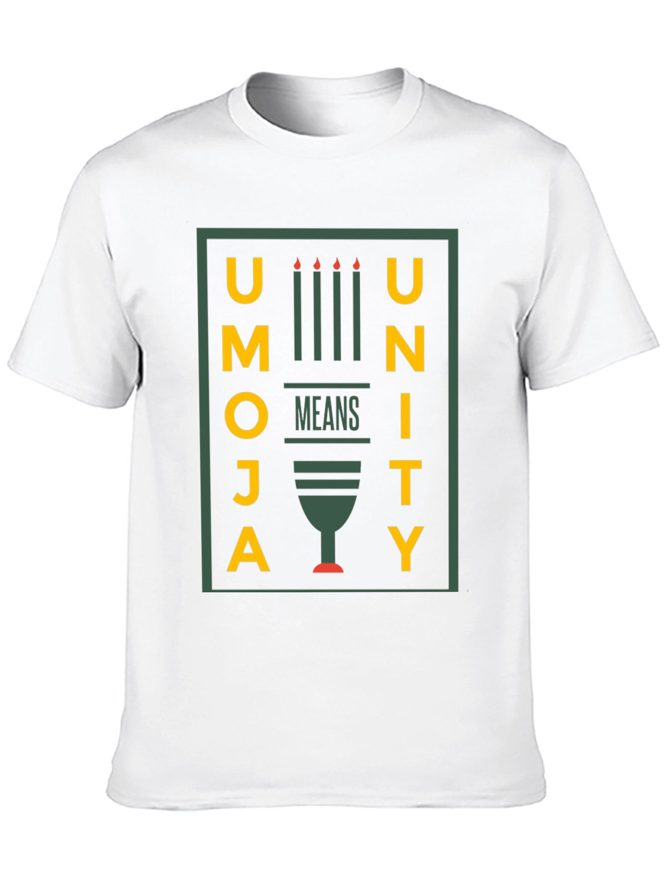 Umoja Unity Kwanzaa T-Shirt - Black Graphic Tee