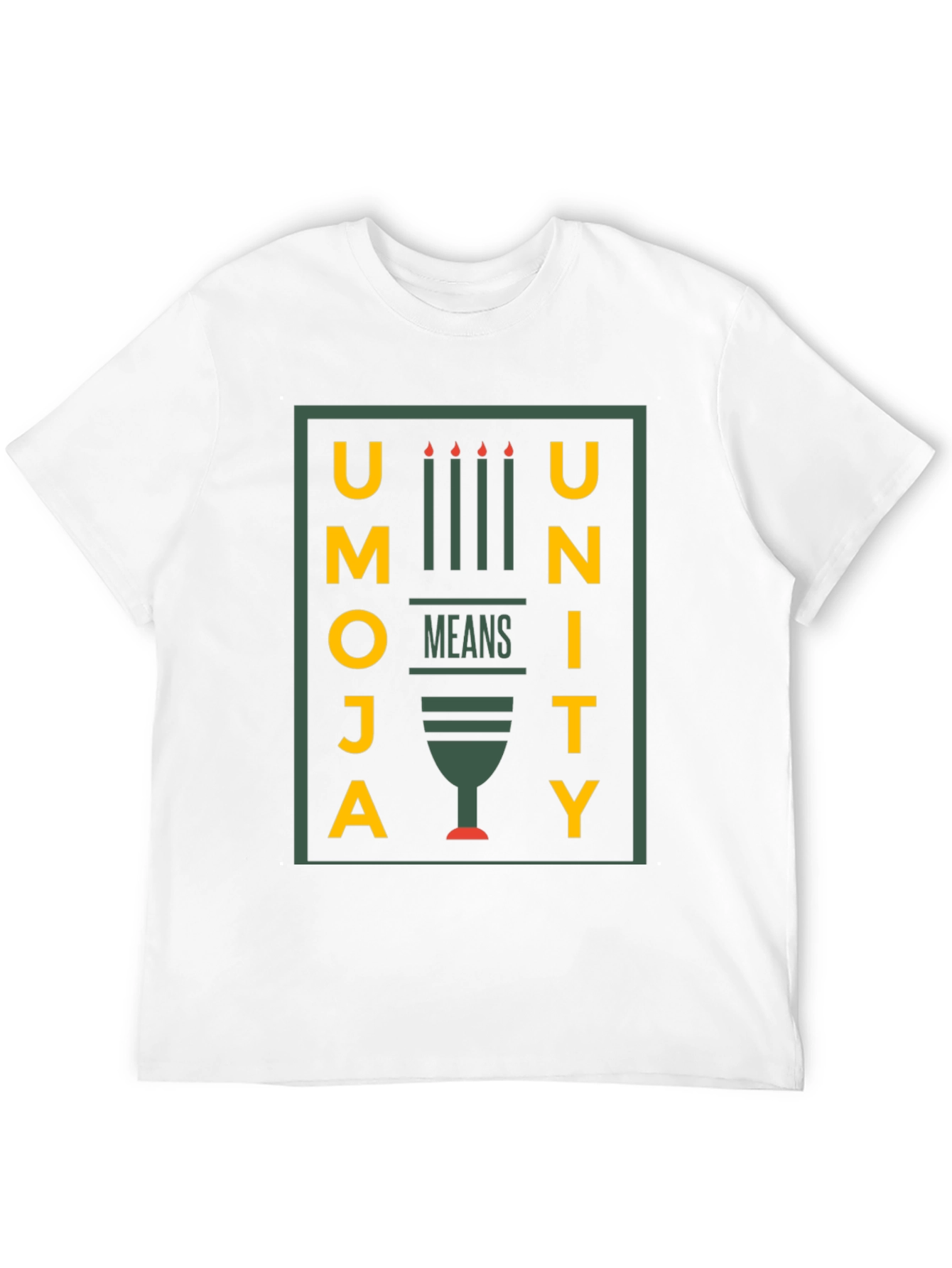Umoja Unity Kwanzaa T-Shirt - Black Graphic Tee