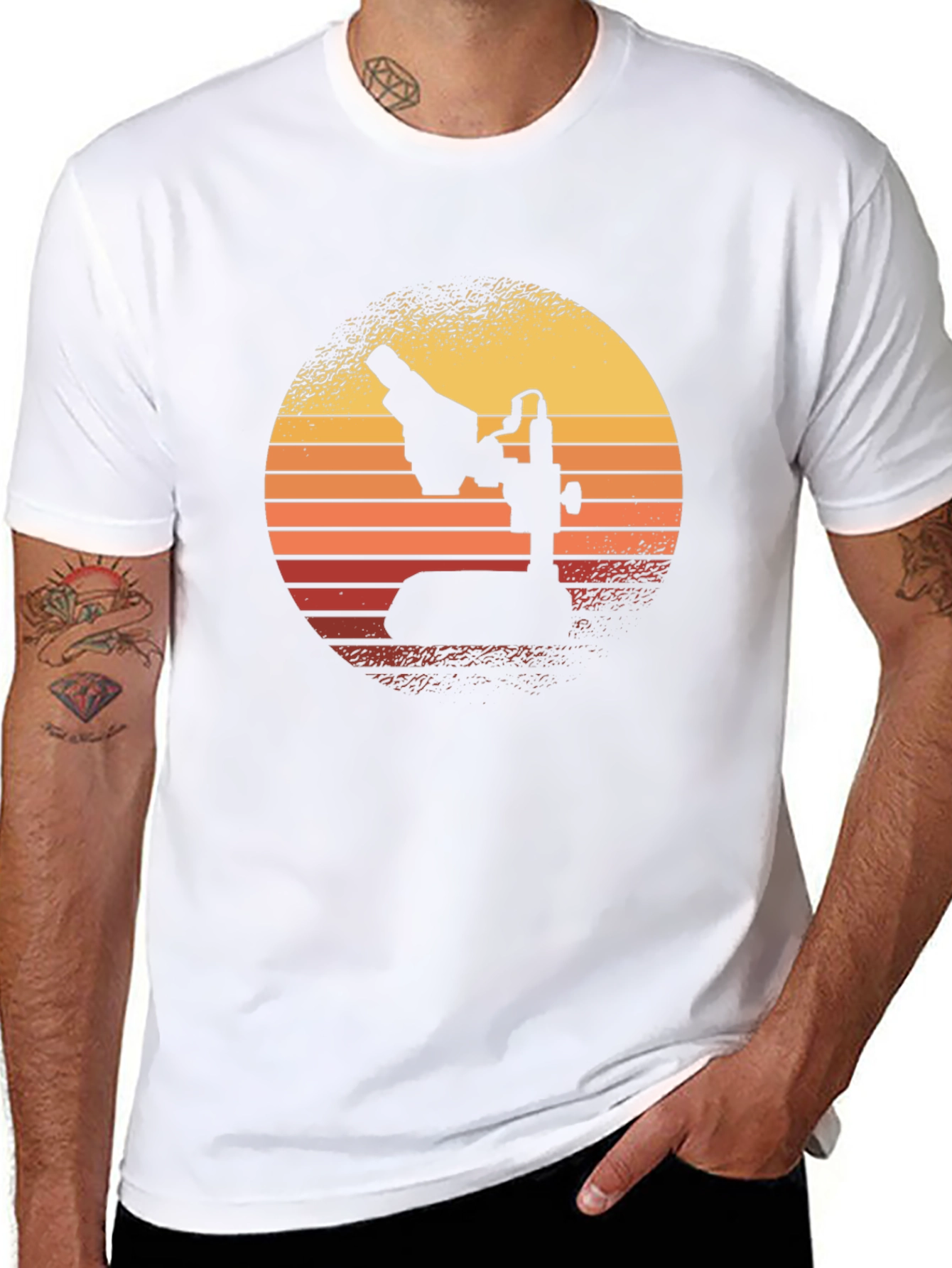 Retro Microscope Graphic Tee - Science Enthusiast Apparel