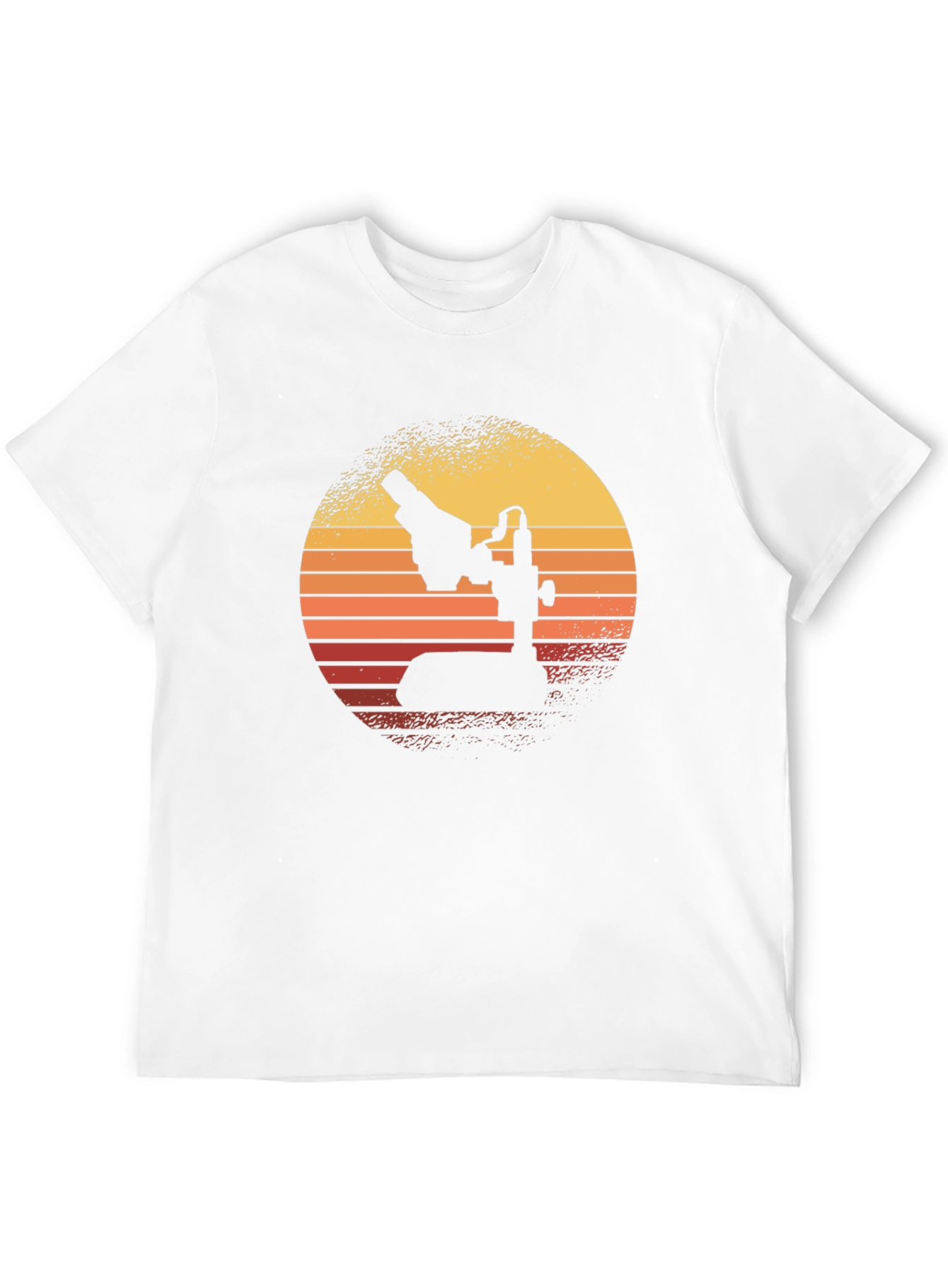 Retro Microscope Graphic Tee - Science Enthusiast Apparel
