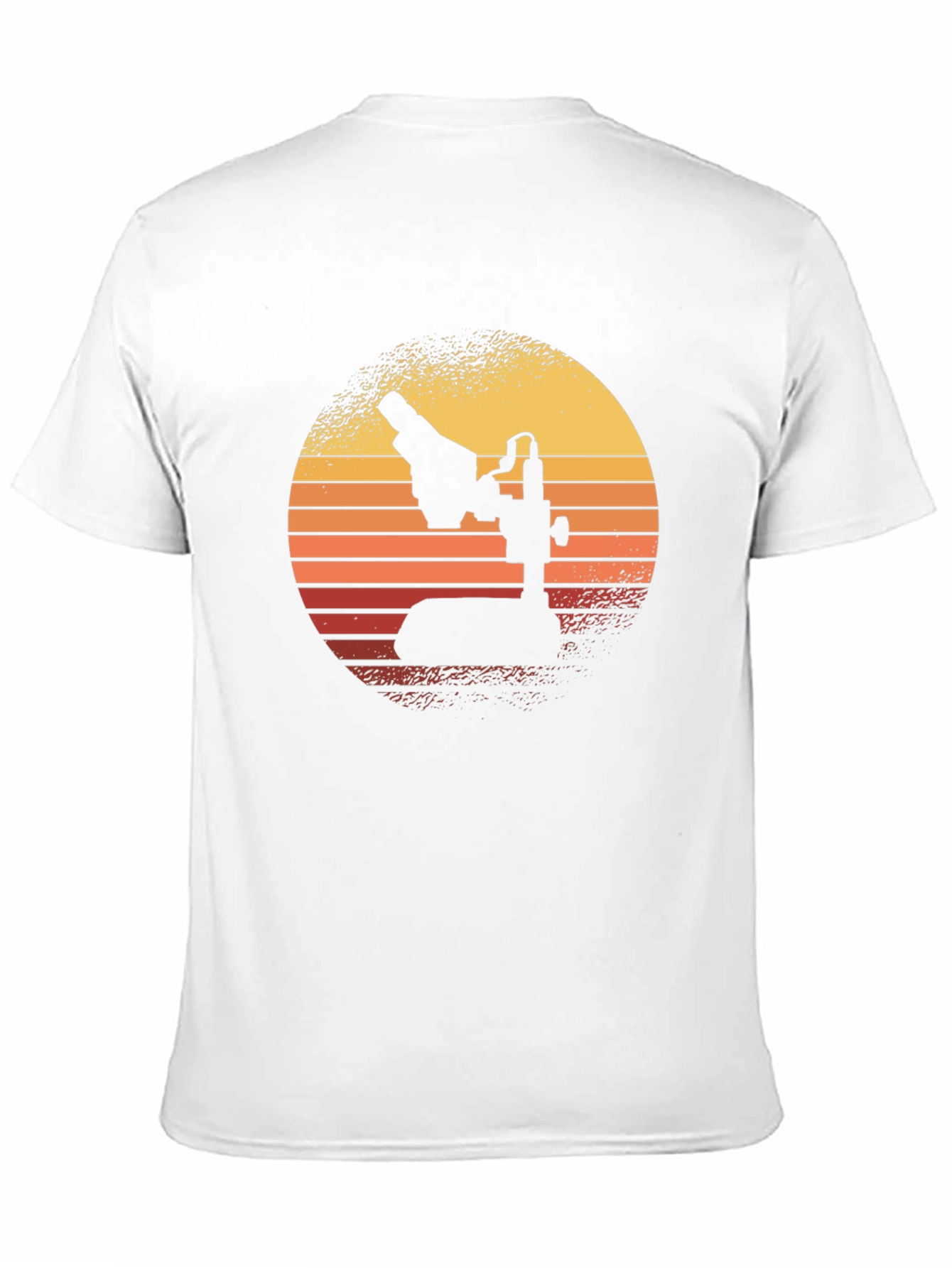 Retro Microscope Graphic Tee - Science Enthusiast Apparel