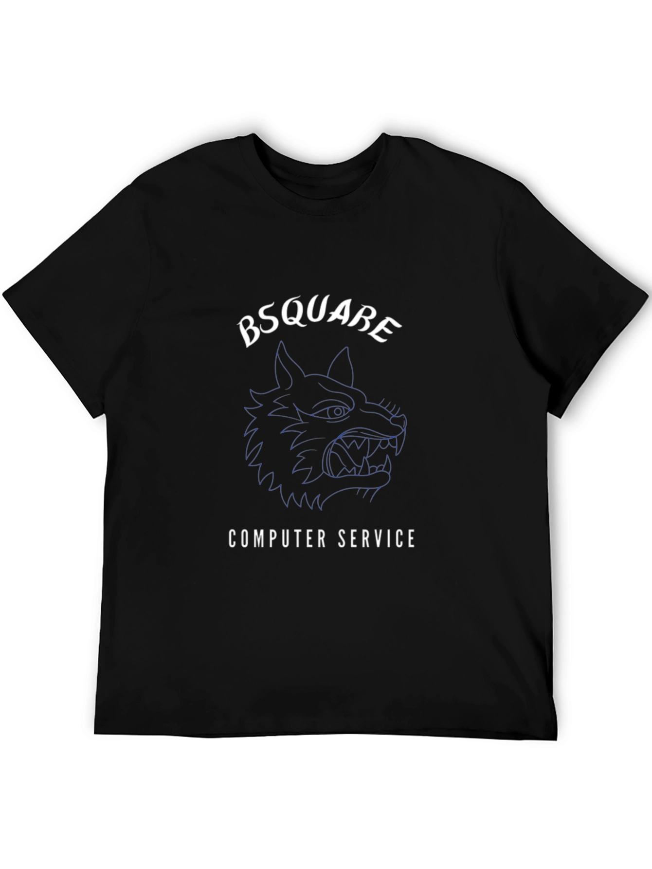 BSQUARE Computer Service Graphic Tee - Black