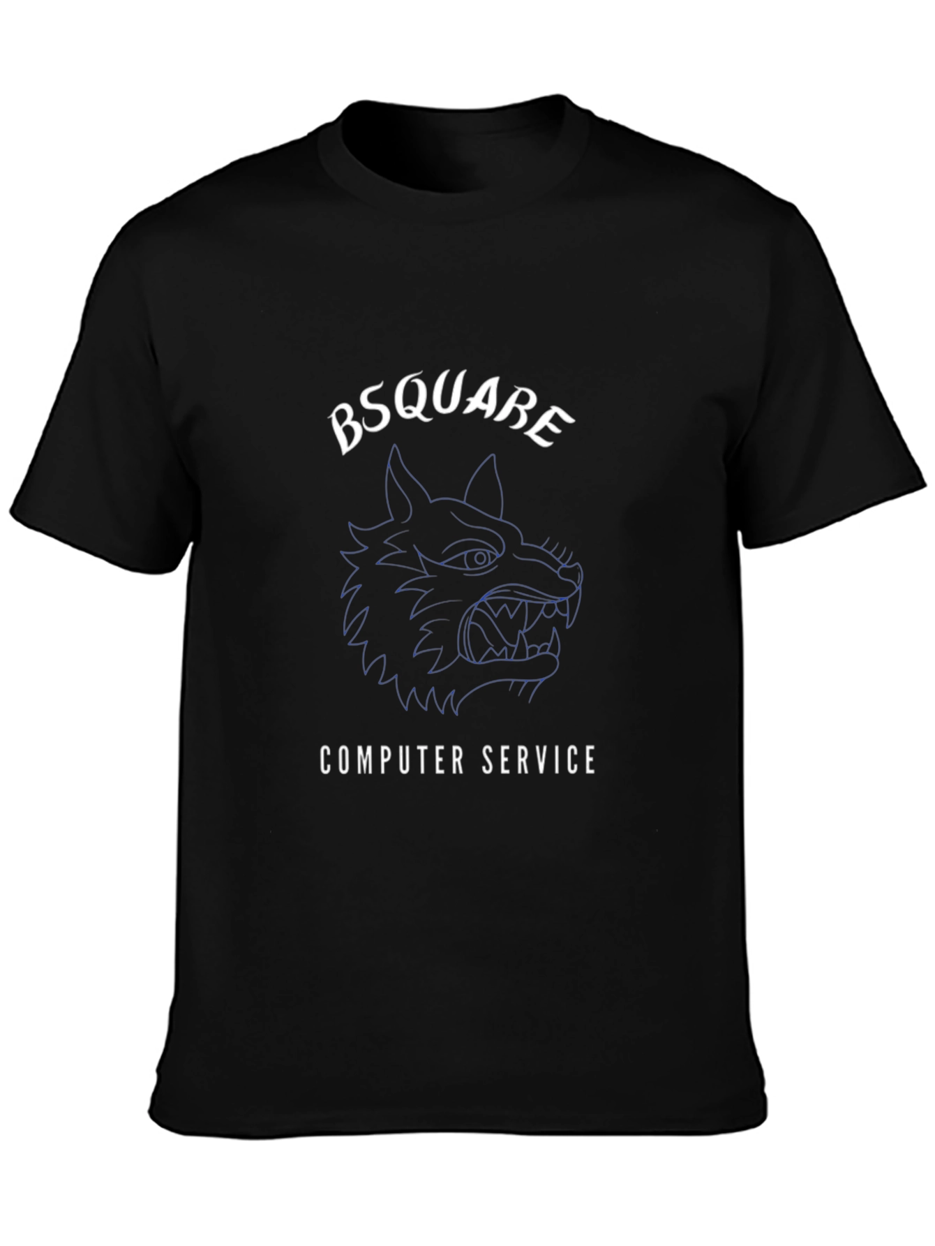 BSQUARE Computer Service Graphic Tee - Black