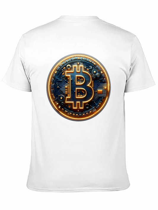 Bitcoin Tech Circuit T-Shirt - Crypto Currency Tee