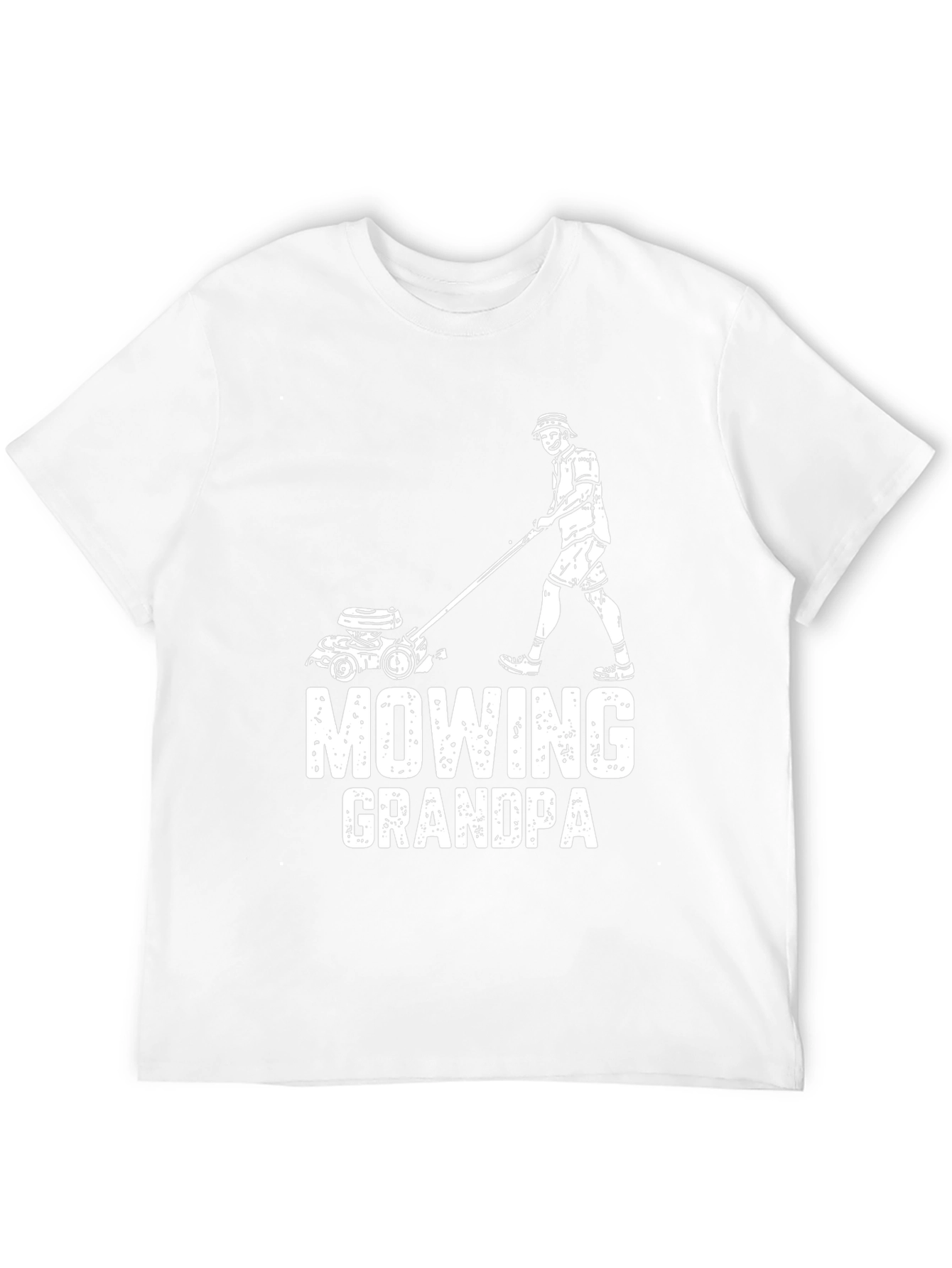 Mowing Grandpa T-Shirt