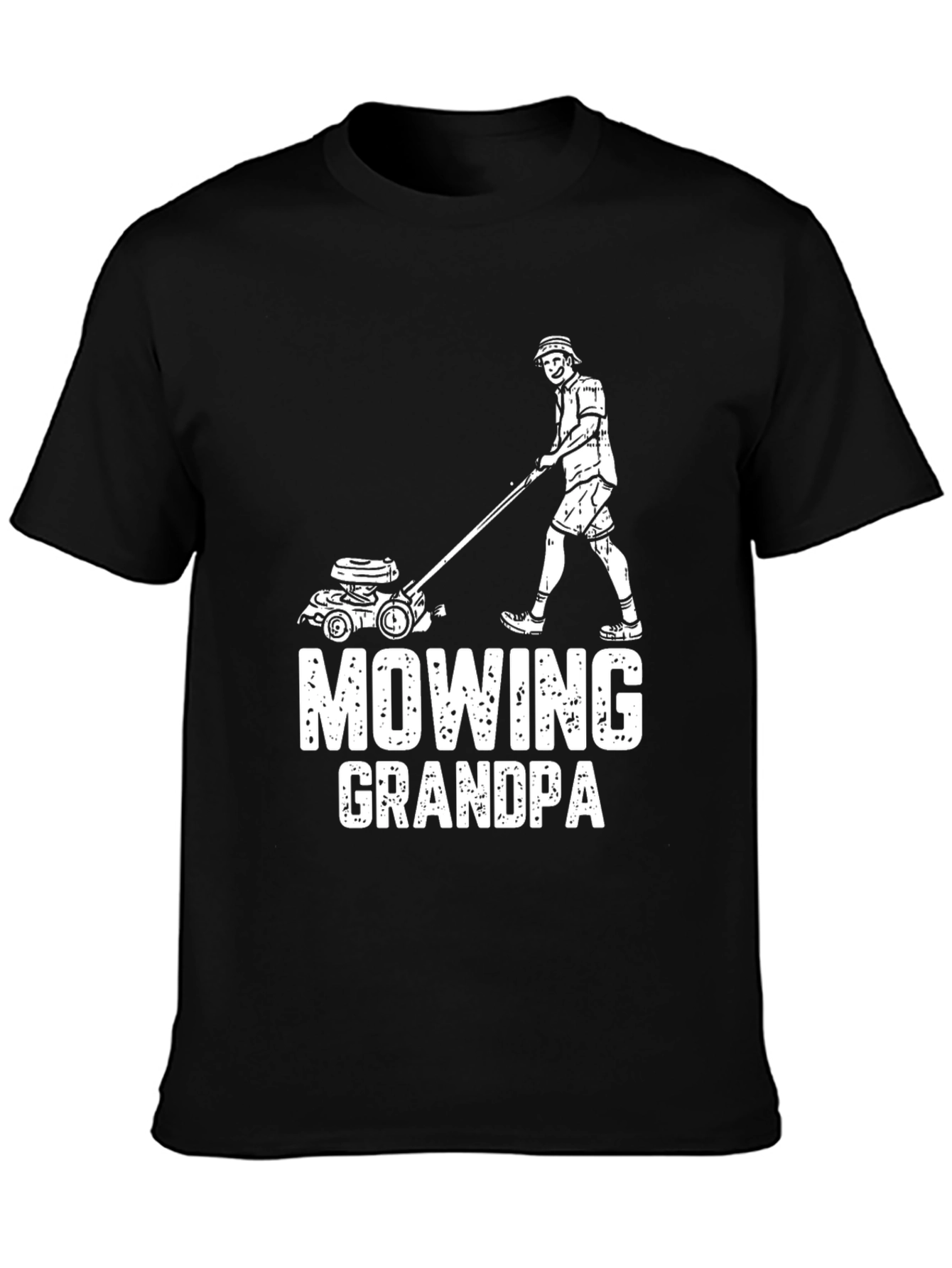 Mowing Grandpa T-Shirt