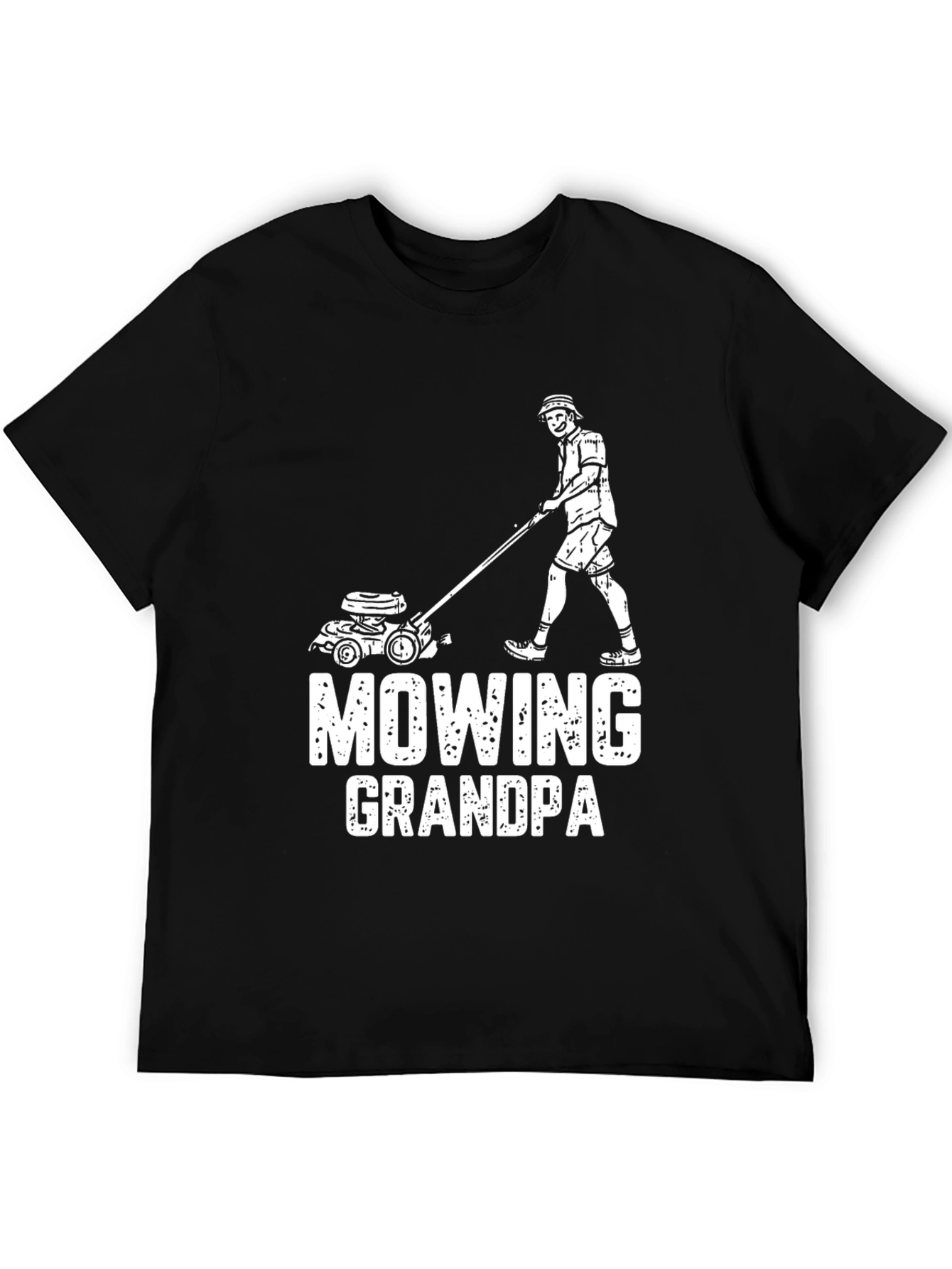 Mowing Grandpa T-Shirt