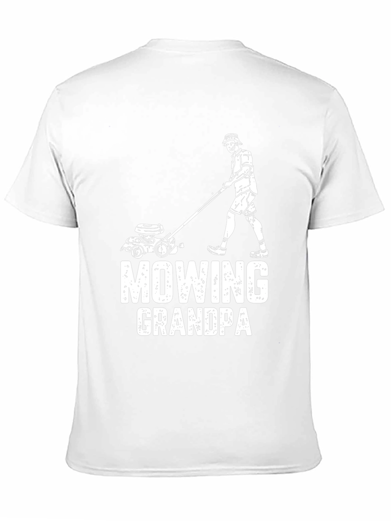 Mowing Grandpa T-Shirt