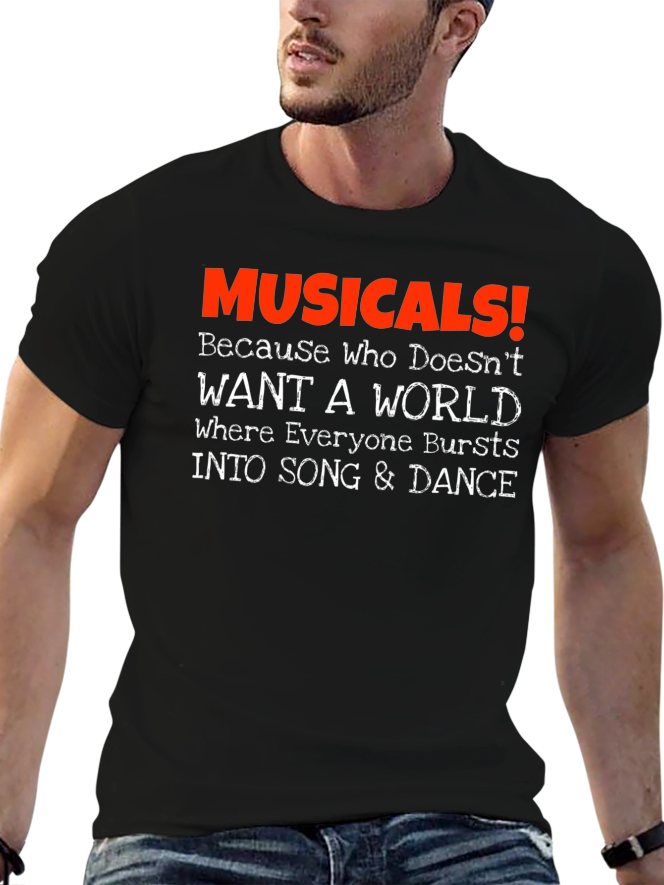 Musicals T-Shirt - Song & Dance