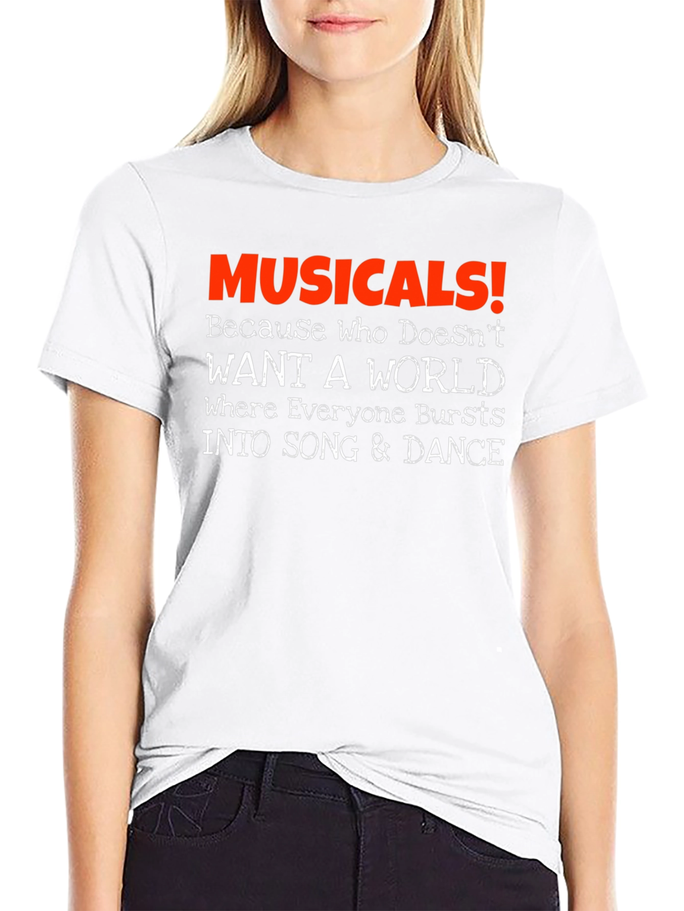 Musicals T-Shirt - Song & Dance