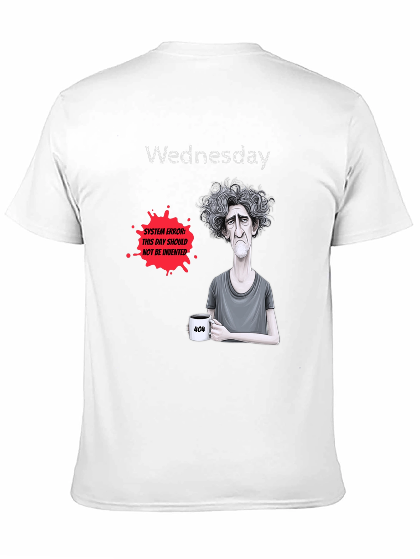 Wednesday System Error Tee