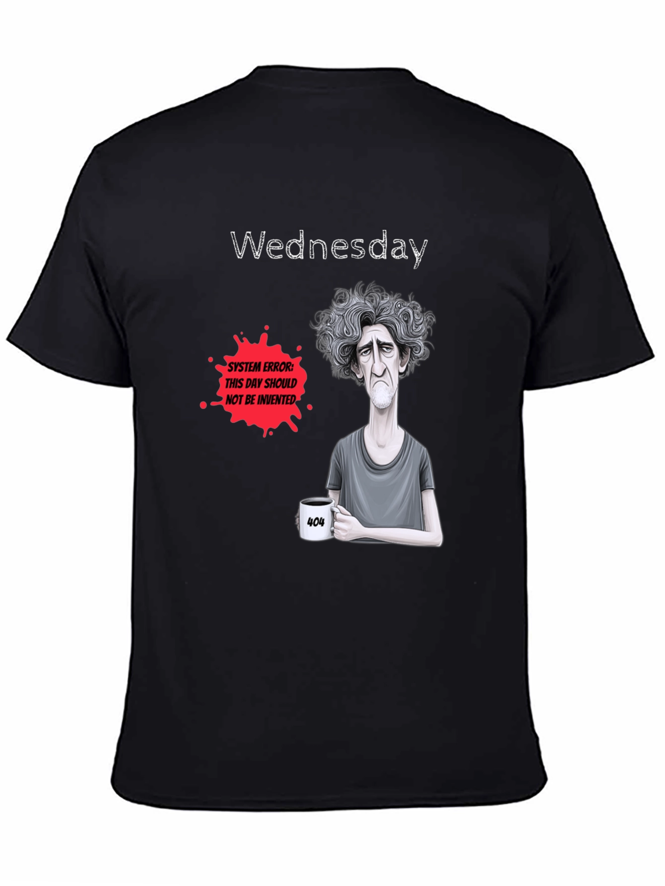 Wednesday System Error Tee