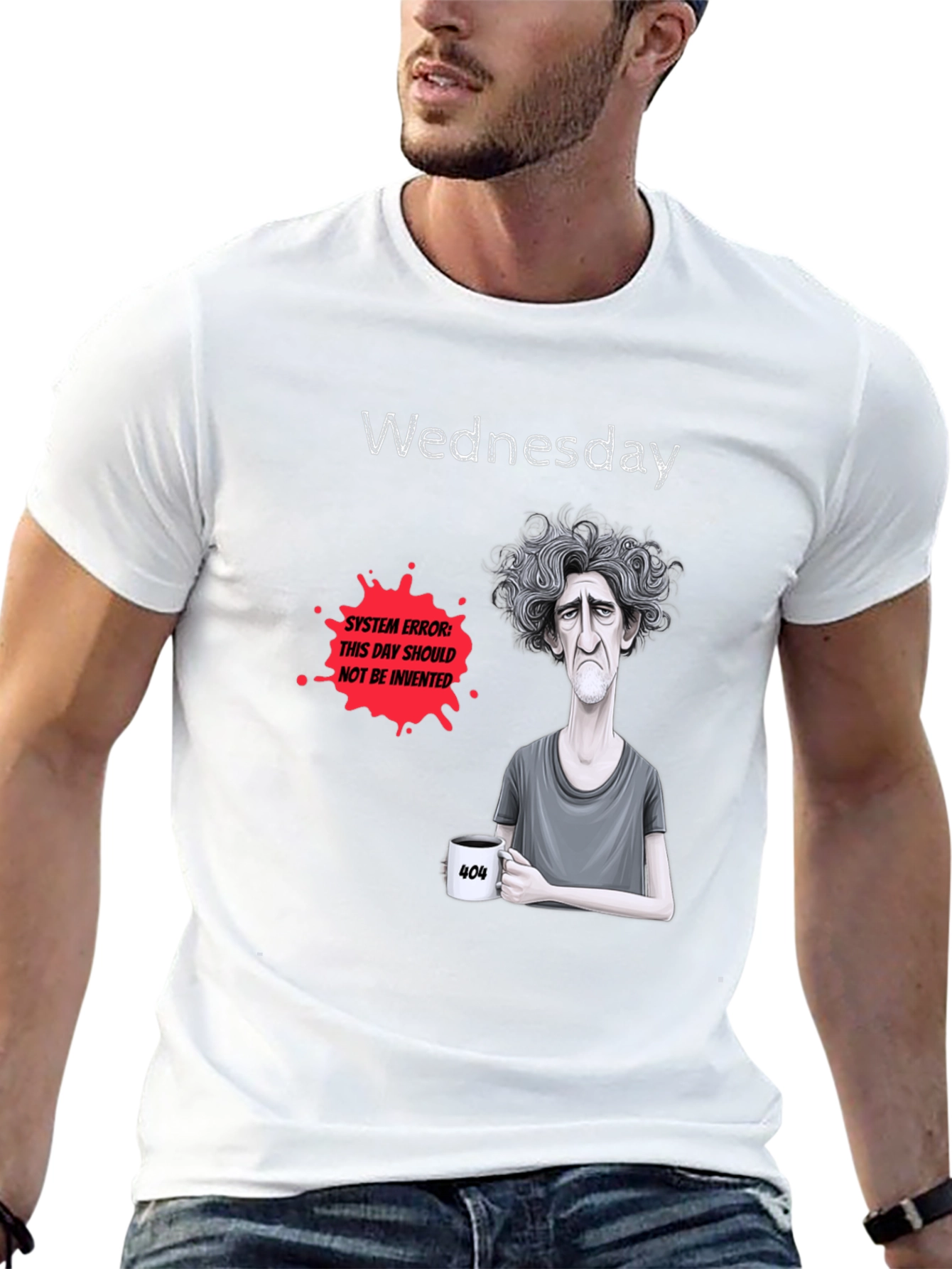 Wednesday System Error Tee