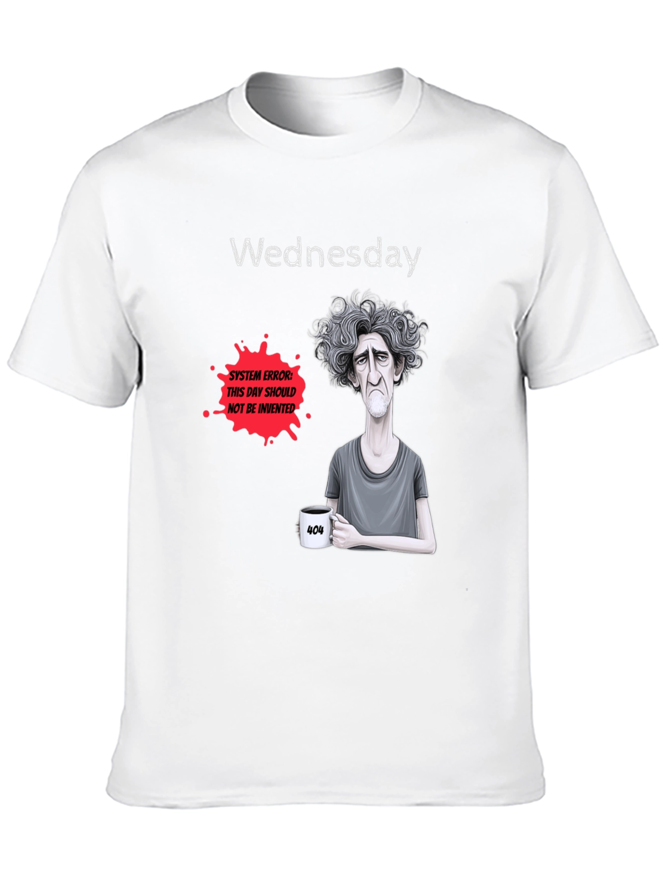 Wednesday System Error Tee