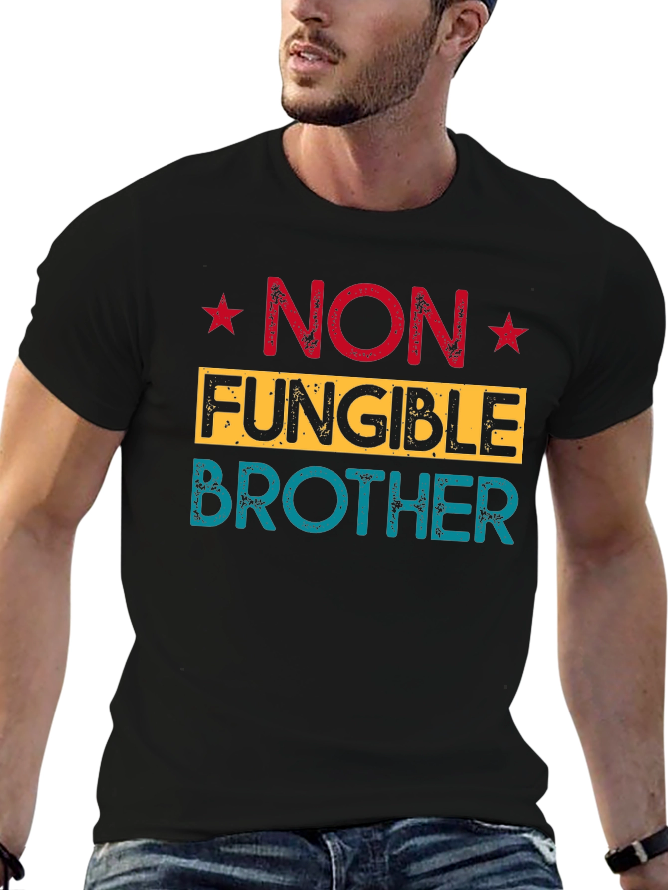 Non Fungible Brother Graphic T-Shirt