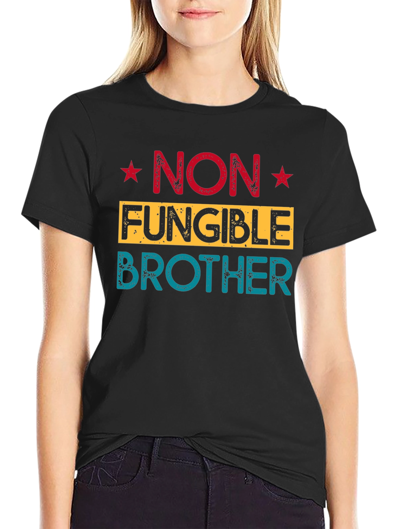 Non Fungible Brother Graphic T-Shirt