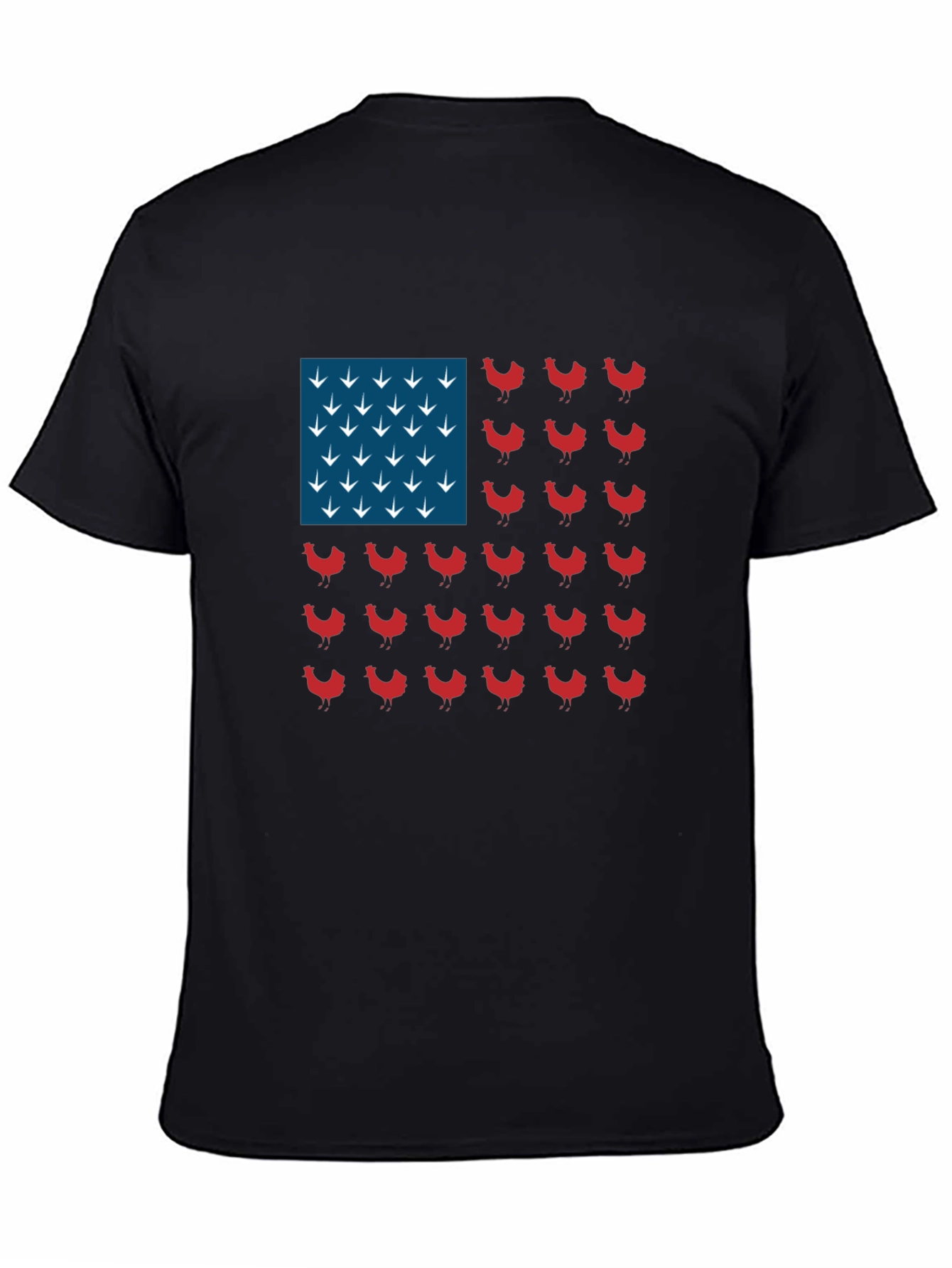 Chicken Flag Graphic Tee