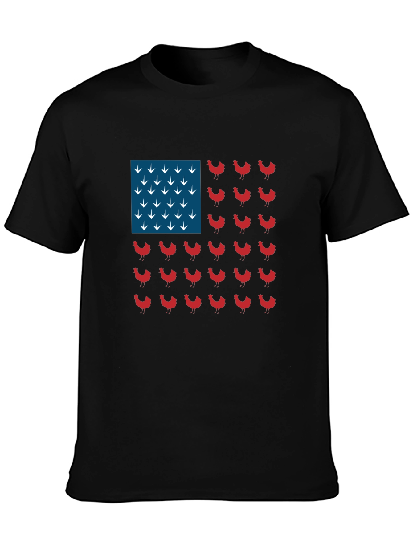 Chicken Flag Graphic Tee