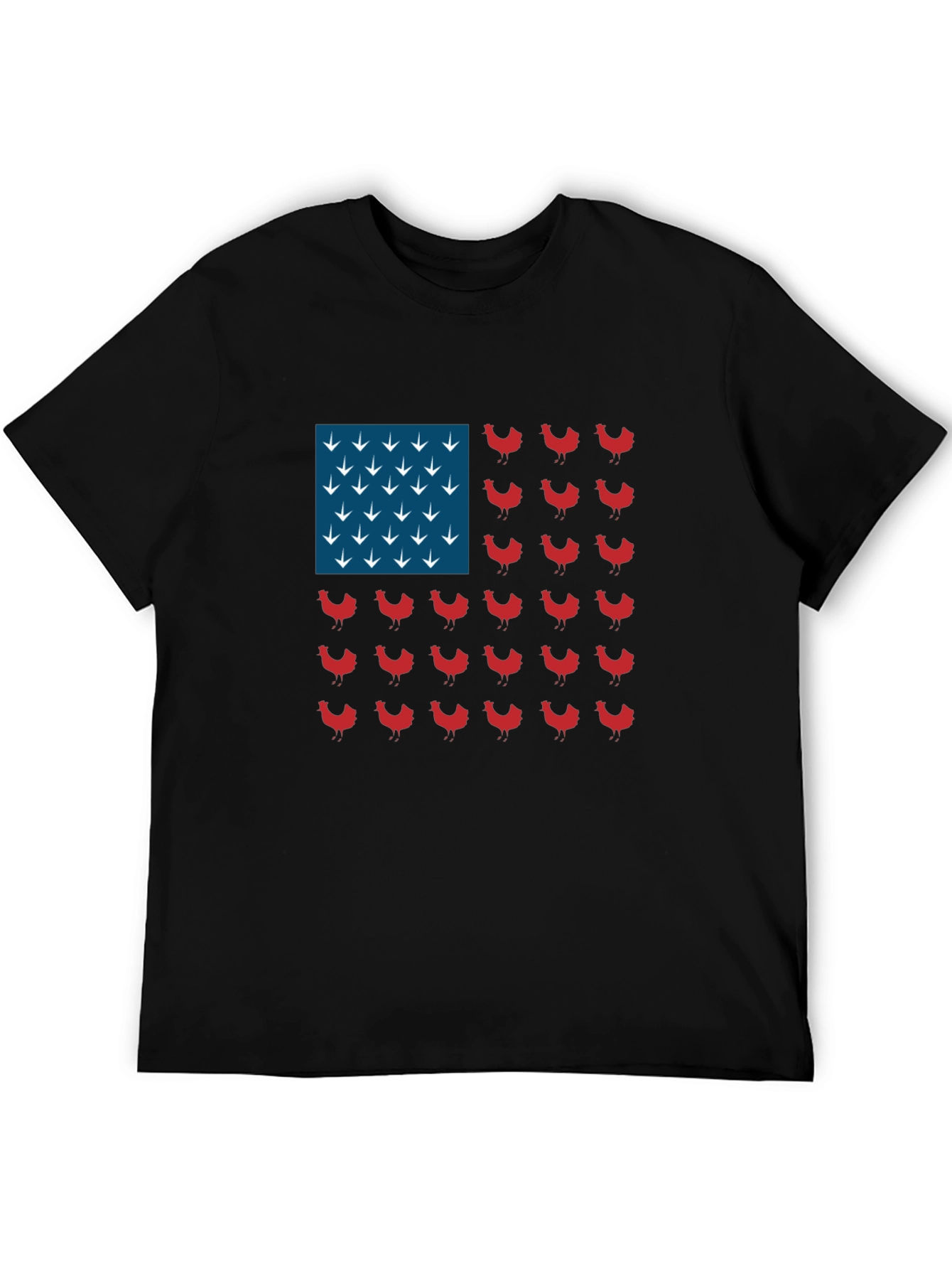 Chicken Flag Graphic Tee