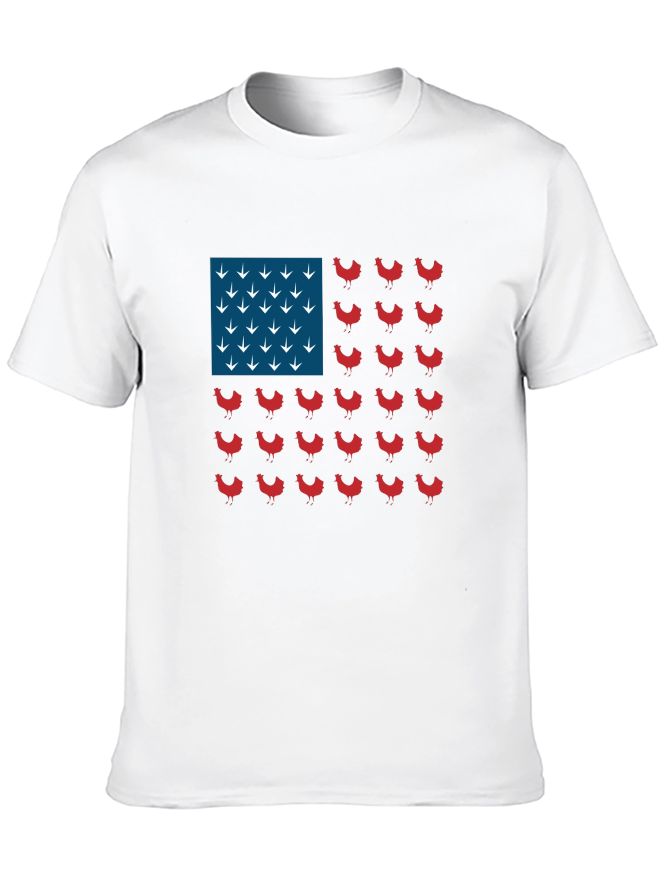 Chicken Flag Graphic Tee