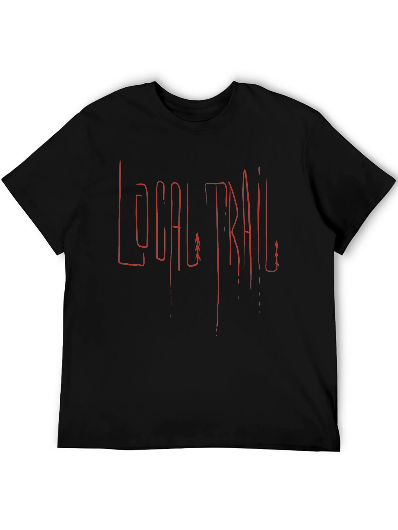 Local Trail Black Graphic Tee