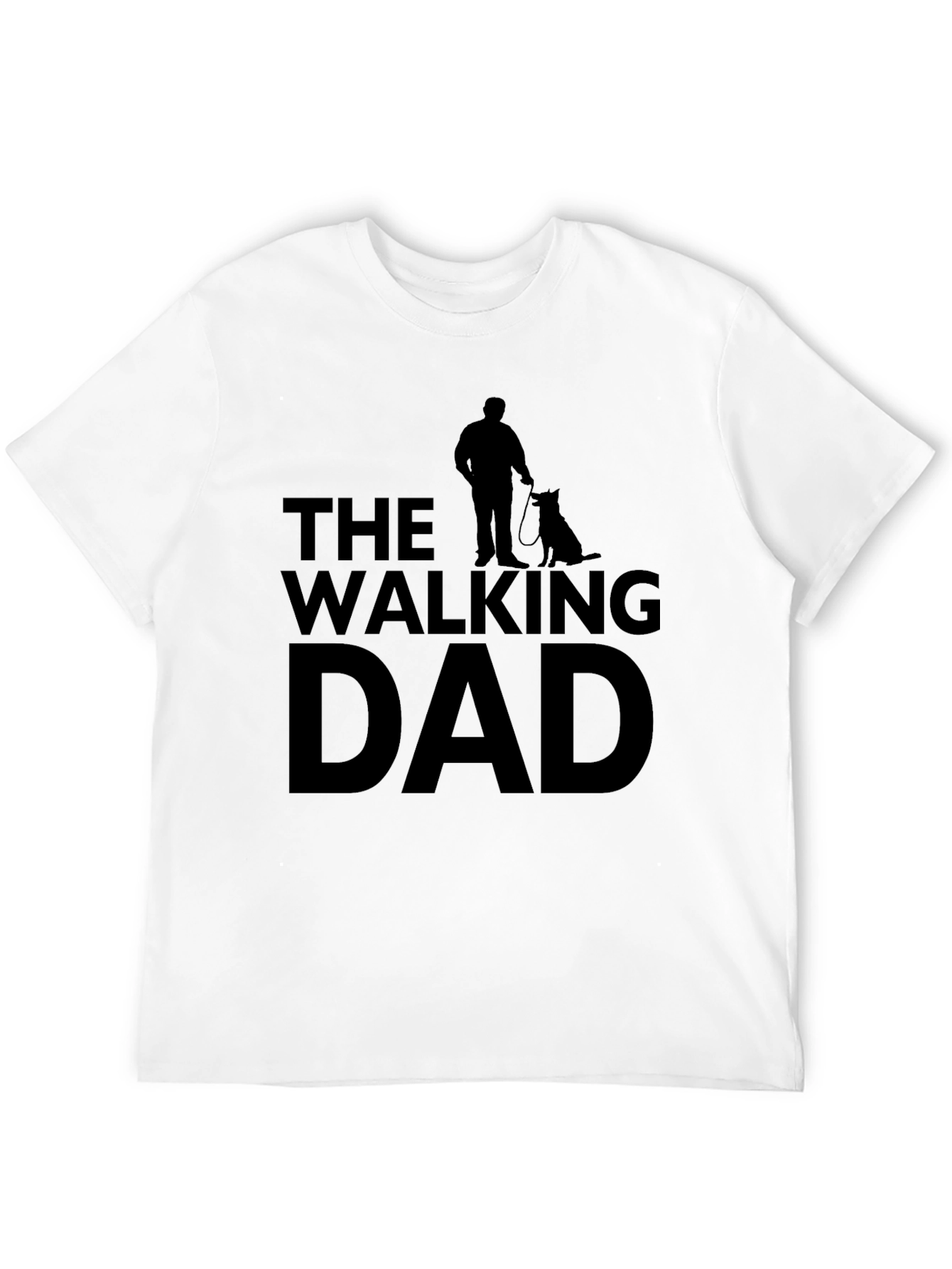 The Walking Dad - Black T-Shirt