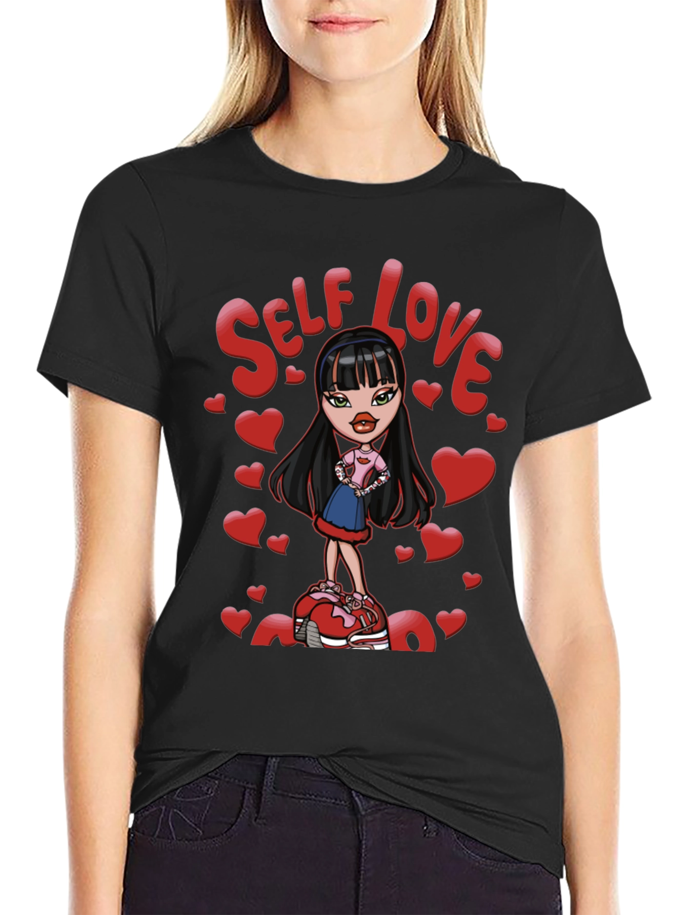 Self Love Bratz Doll Graphic T-Shirt