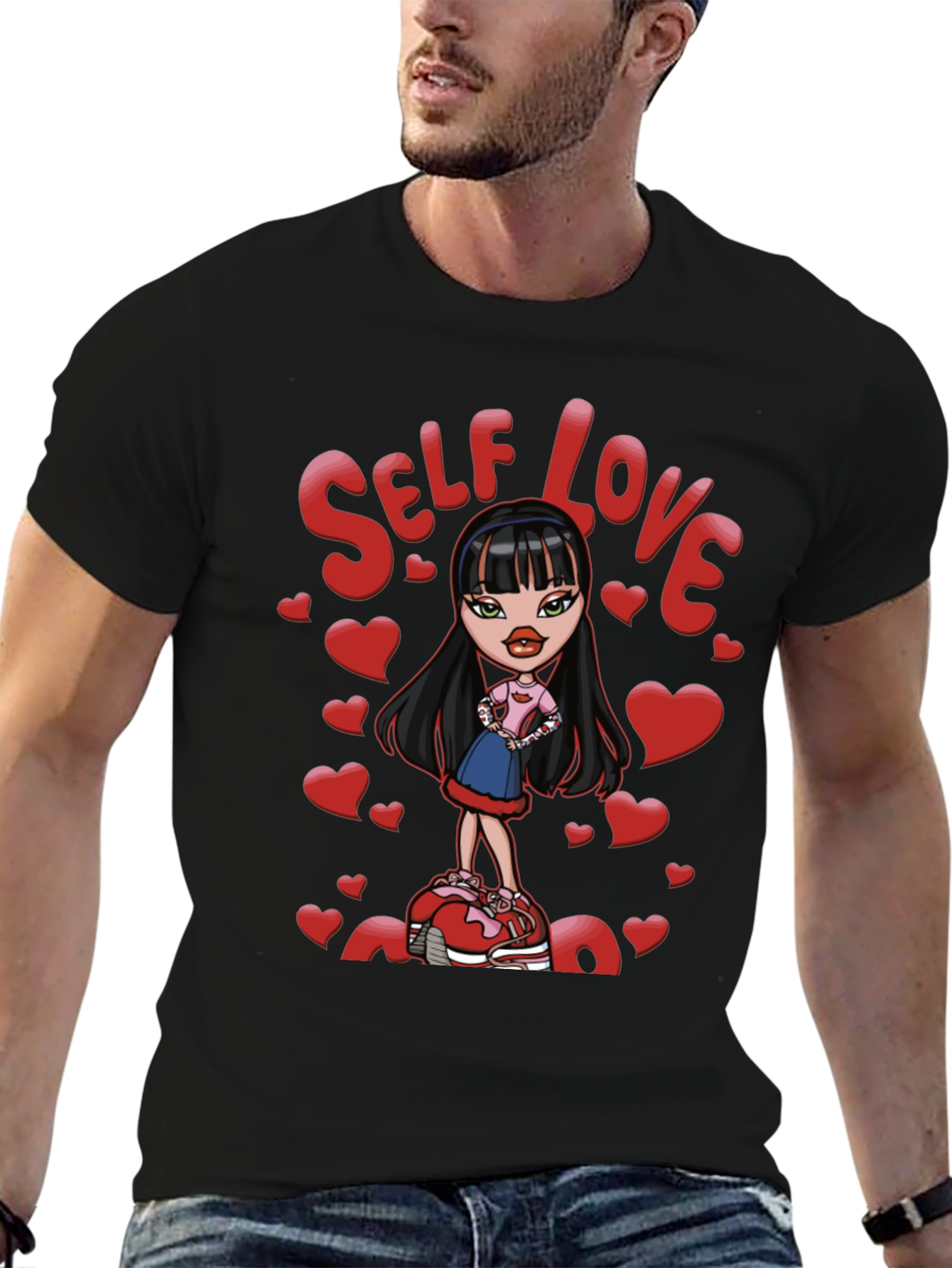 Self Love Bratz Doll Graphic T-Shirt