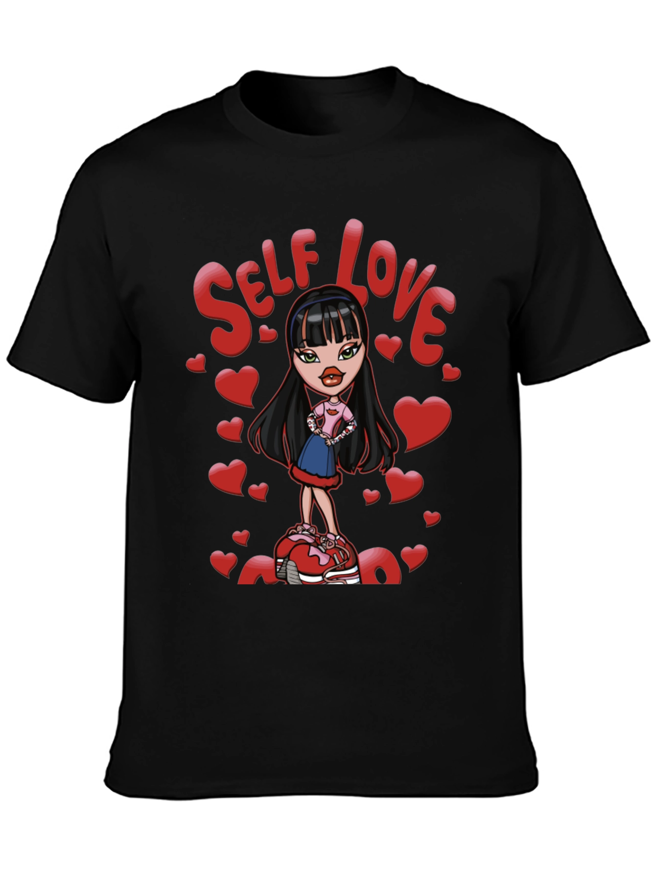Self Love Bratz Doll Graphic T-Shirt