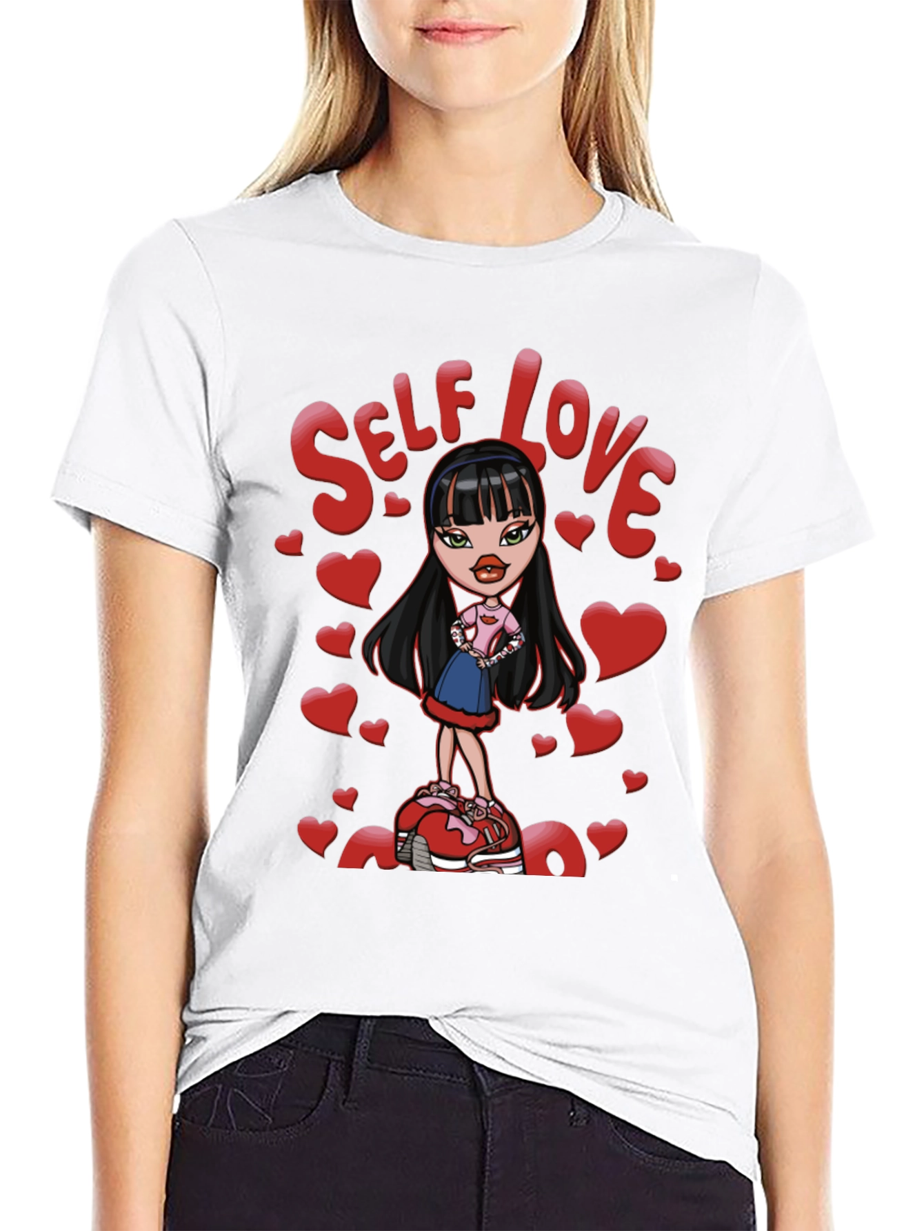 Self Love Bratz Doll Graphic T-Shirt