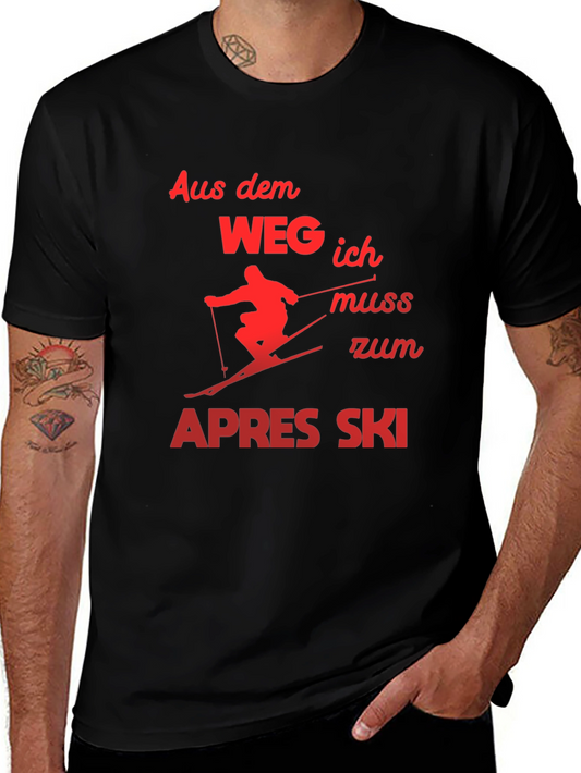 Apres Ski T-Shirt: Funny Skiing Tee