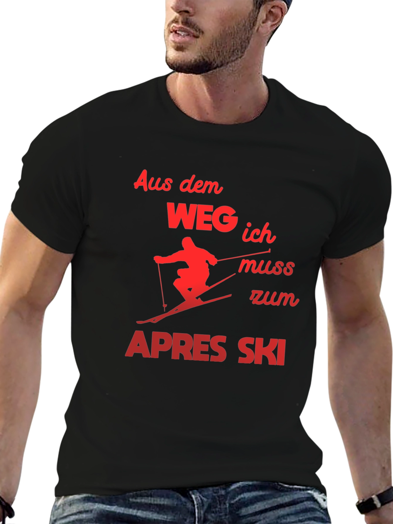 Apres Ski T-Shirt: Funny Skiing Tee