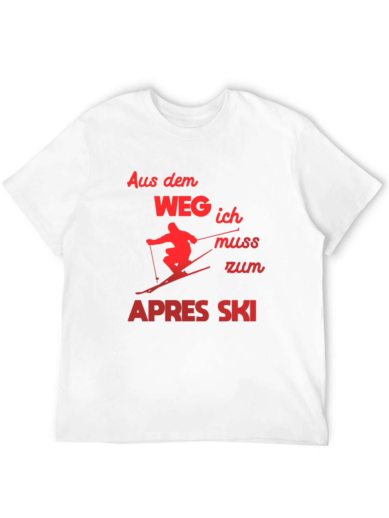 Apres Ski T-Shirt: Funny Skiing Tee