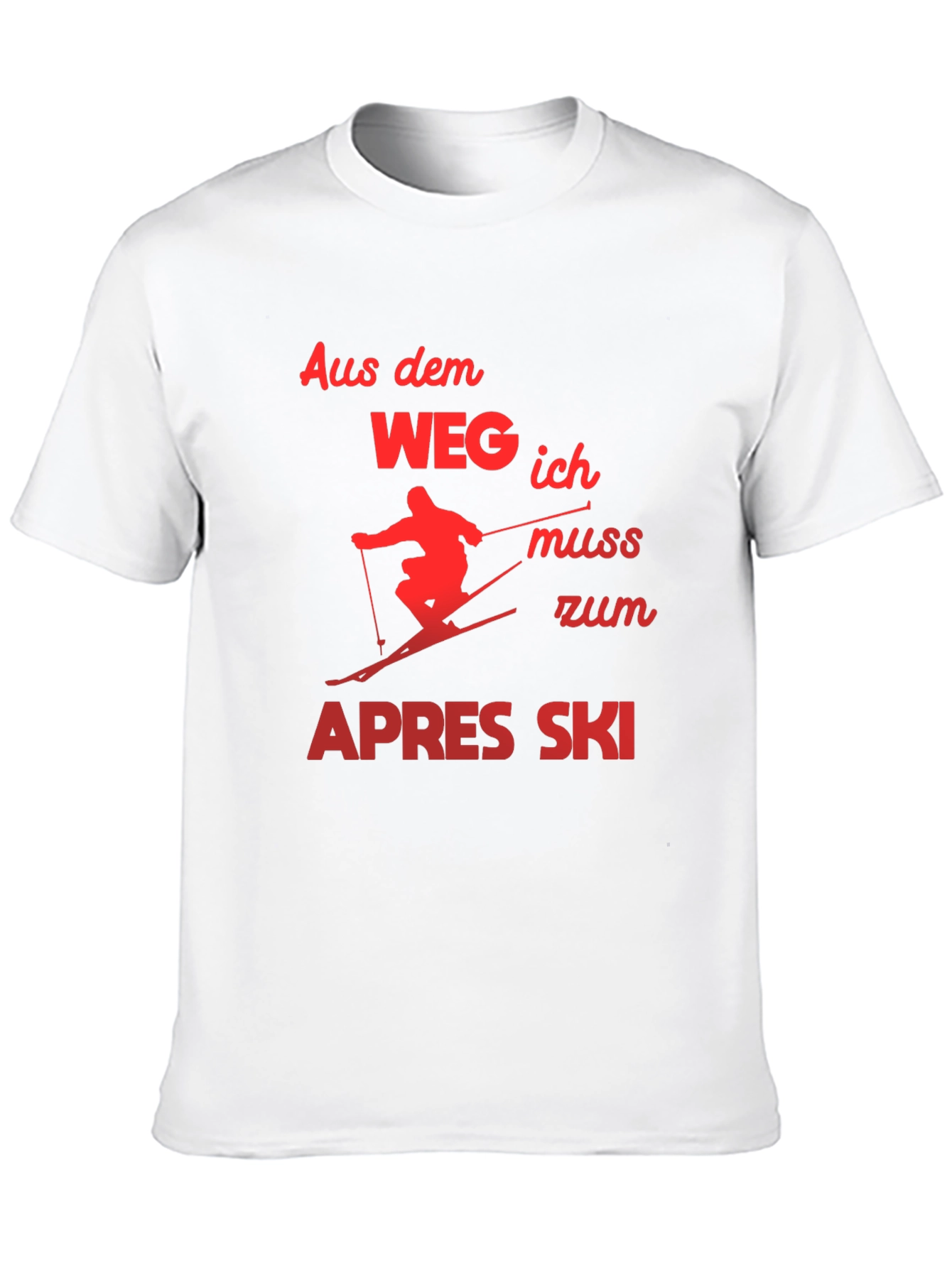 Apres Ski T-Shirt: Funny Skiing Tee