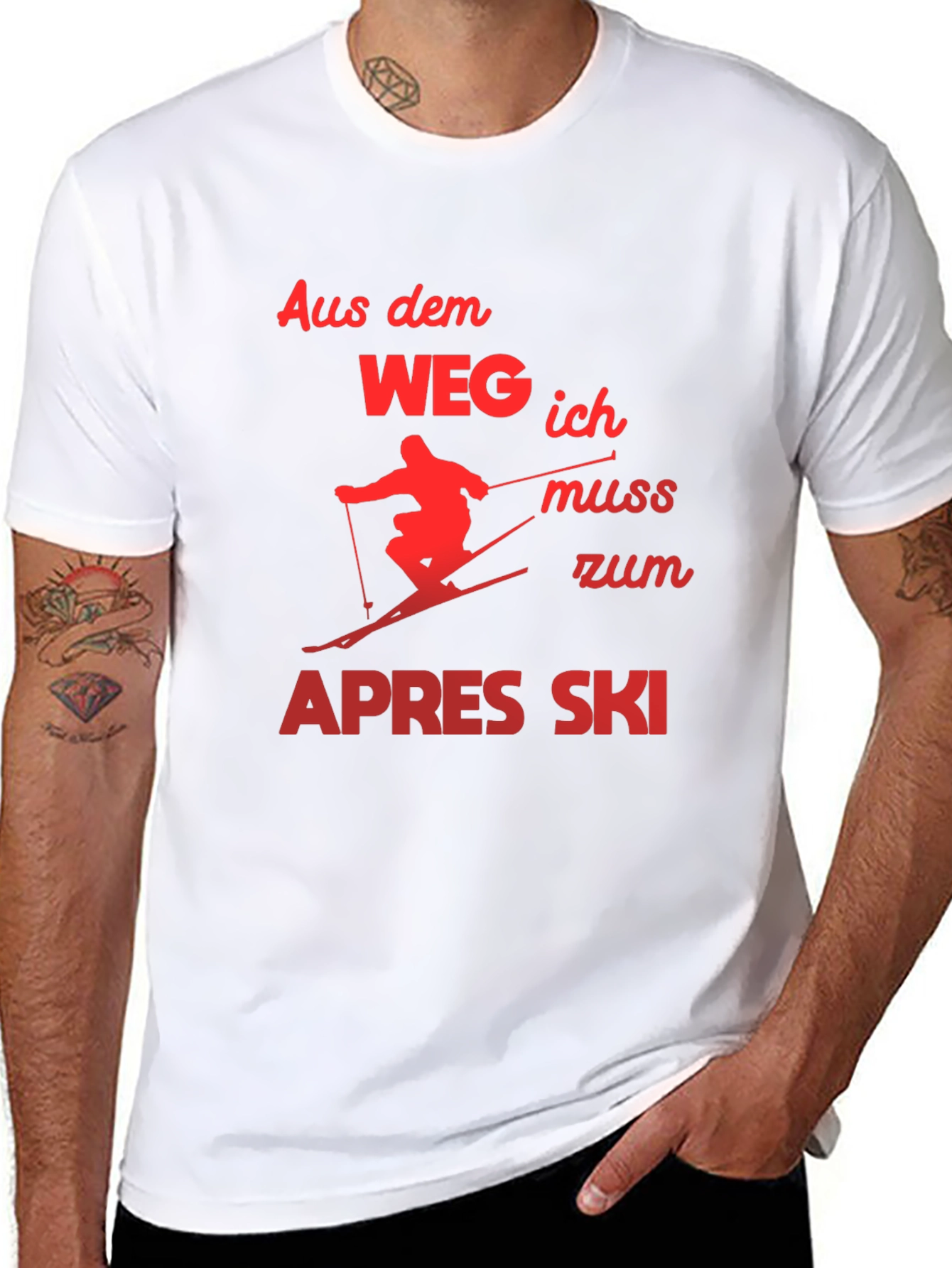 Apres Ski T-Shirt: Funny Skiing Tee