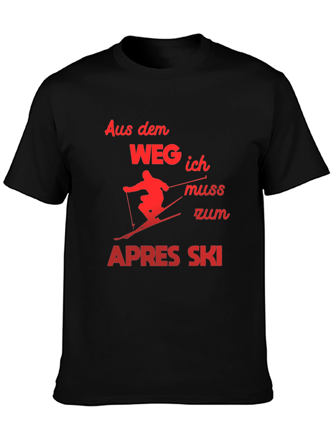 Apres Ski T-Shirt: Funny Skiing Tee