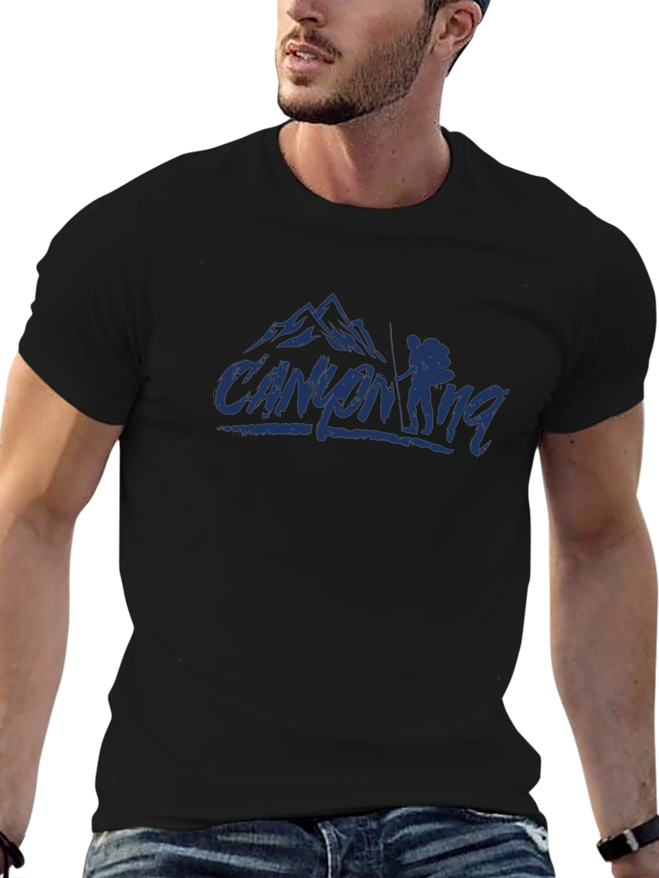 CANYONING Tee - Mountain Hiker Graphic T-Shirt