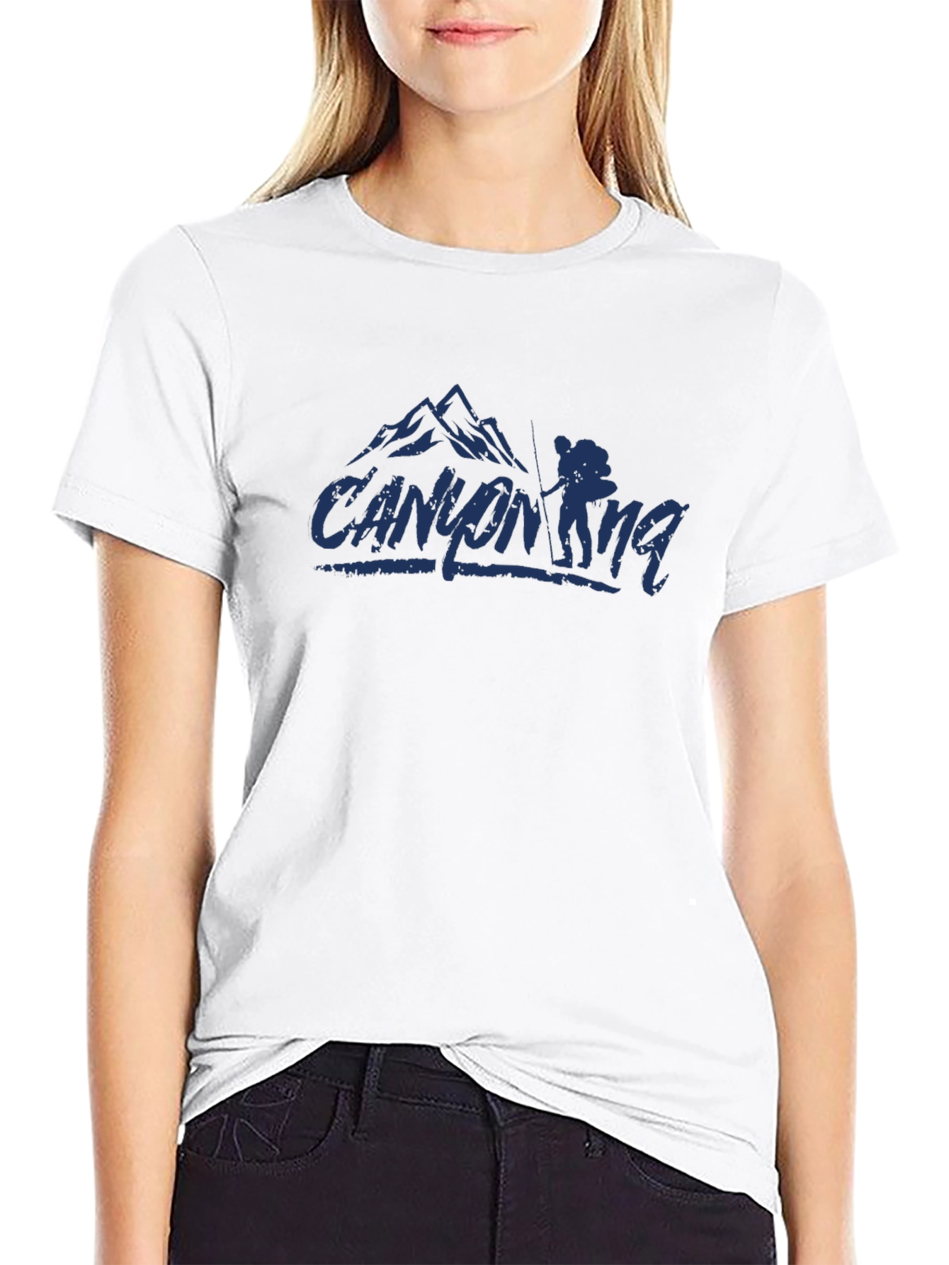 CANYONING Tee - Mountain Hiker Graphic T-Shirt