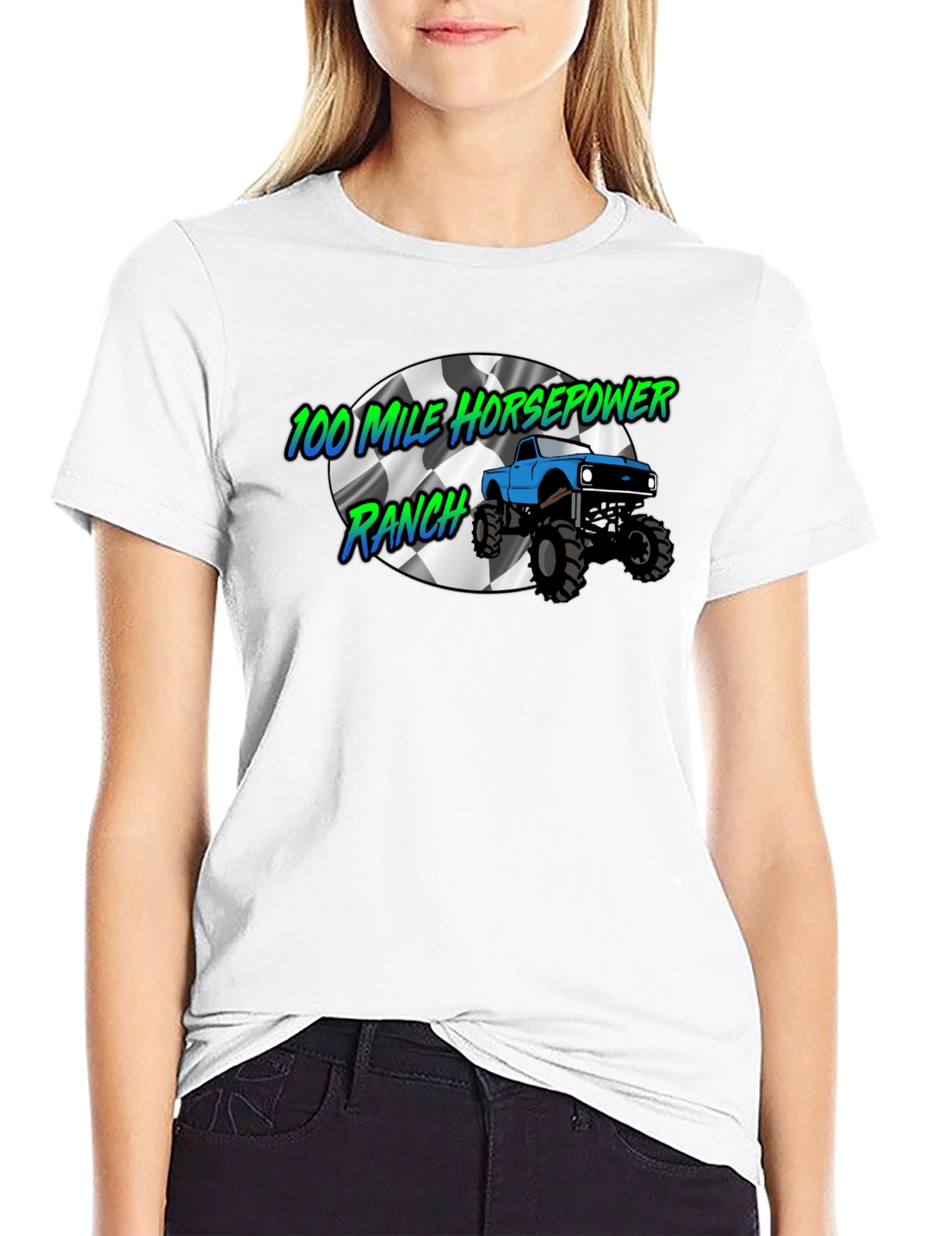 100 Mile Horsepower Ranch T-Shirt