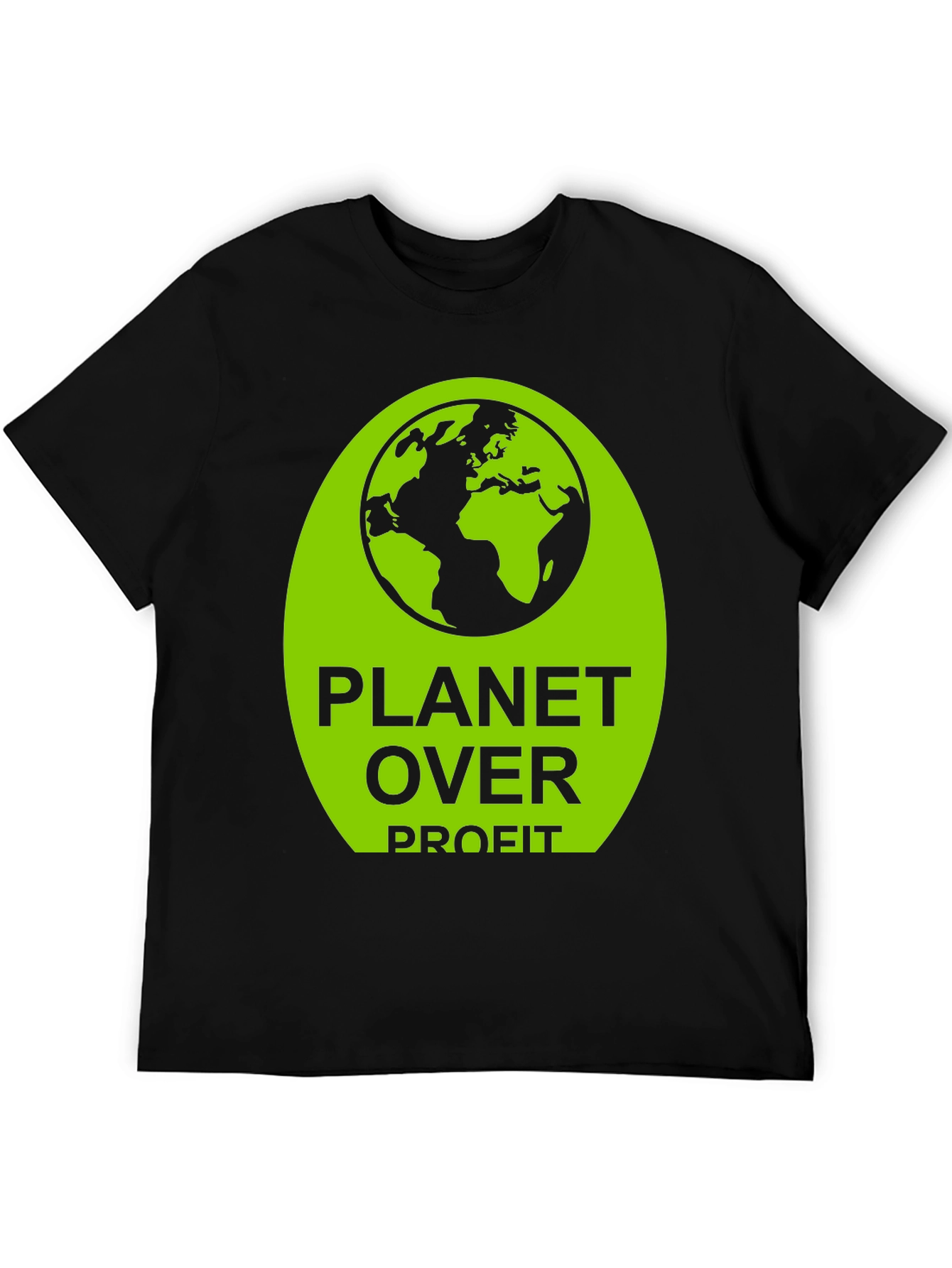 Planet Over Profit Graphic Tee - Eco-Friendly T-Shirt