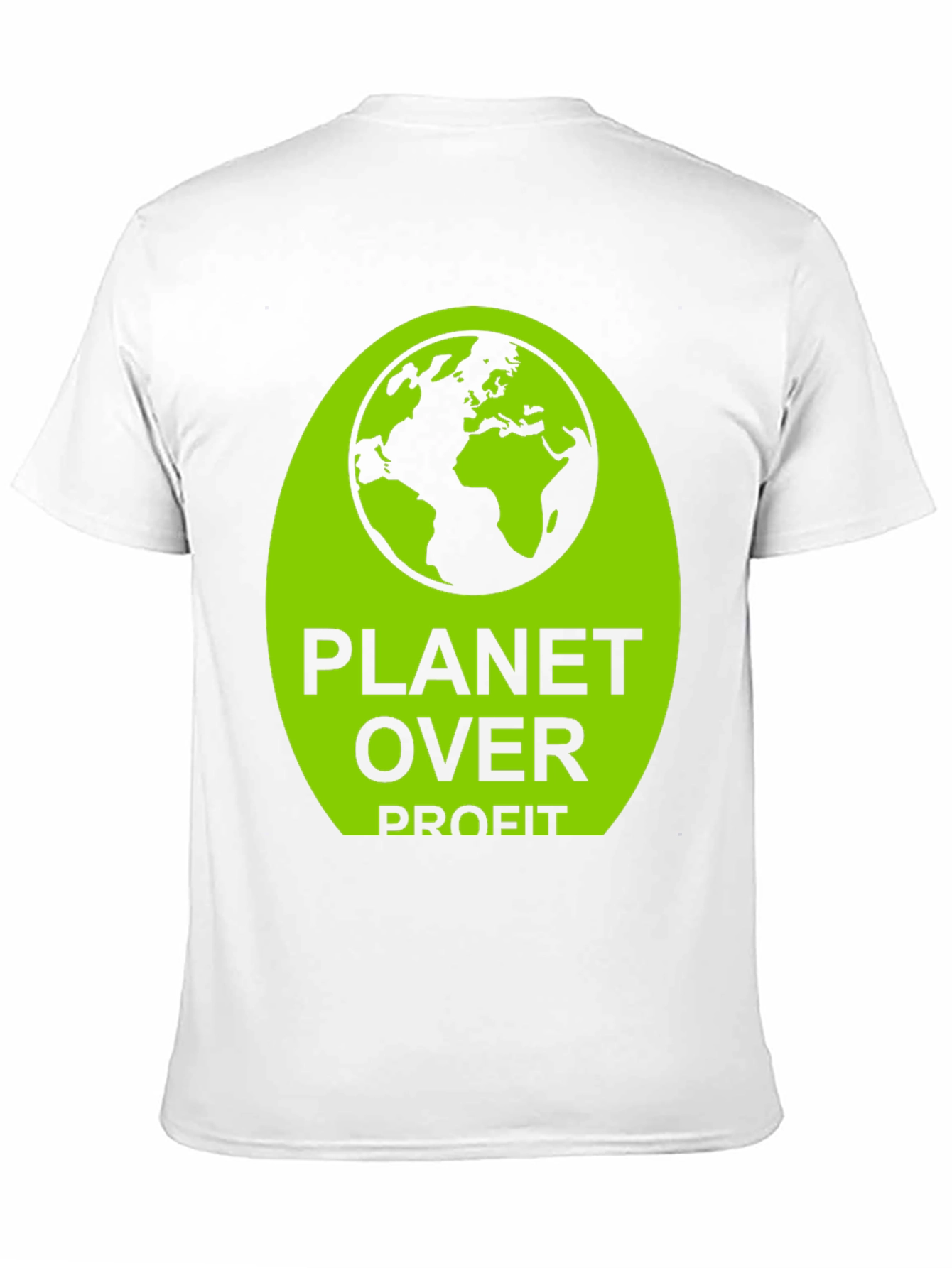 Planet Over Profit Graphic Tee - Eco-Friendly T-Shirt