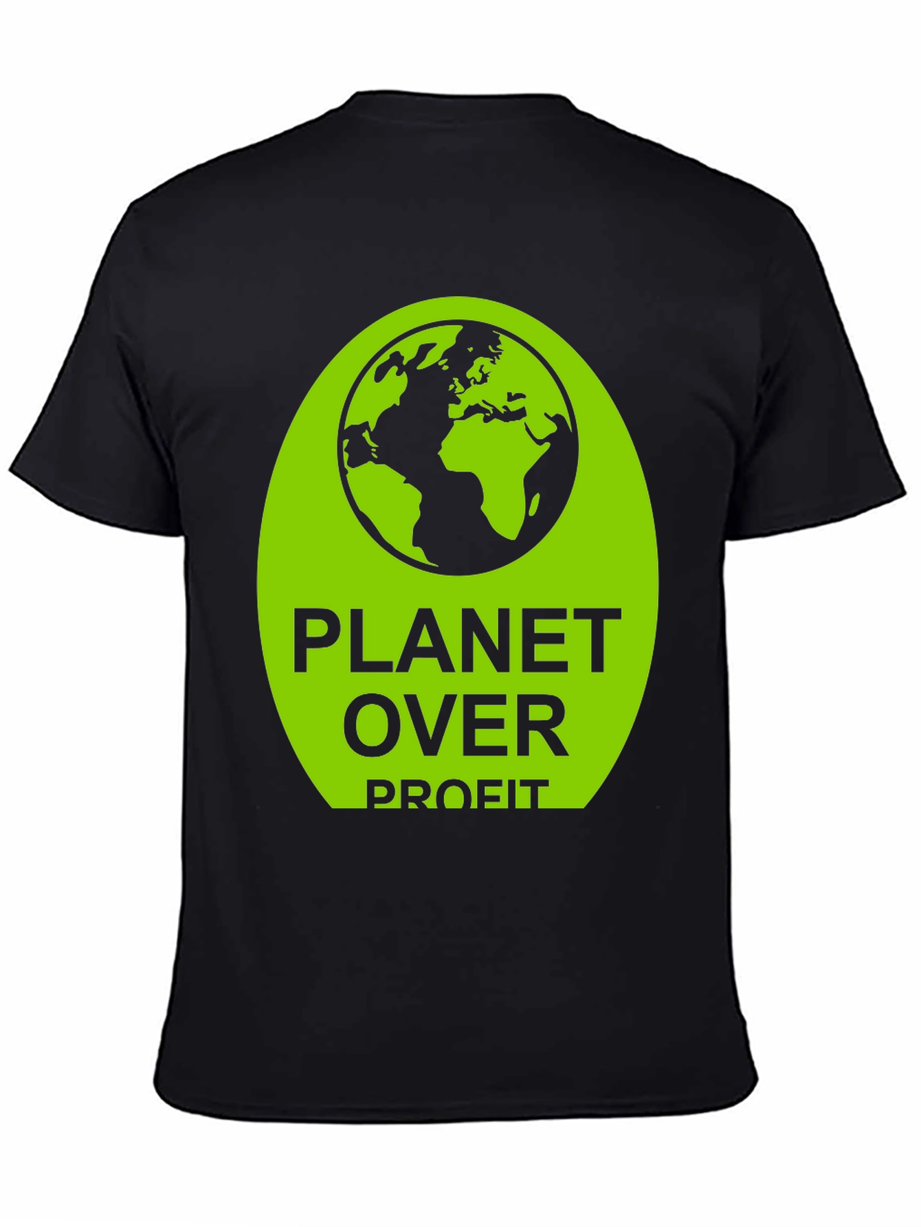 Planet Over Profit Graphic Tee - Eco-Friendly T-Shirt