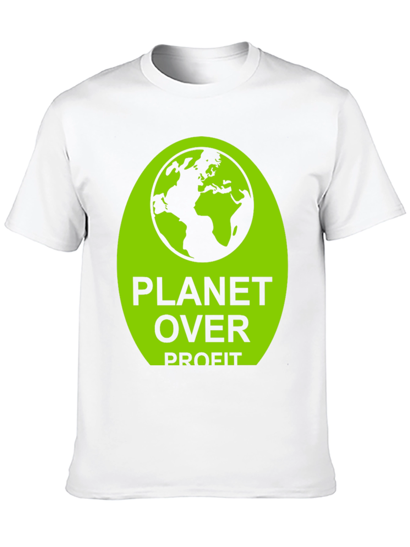 Planet Over Profit Graphic Tee - Eco-Friendly T-Shirt