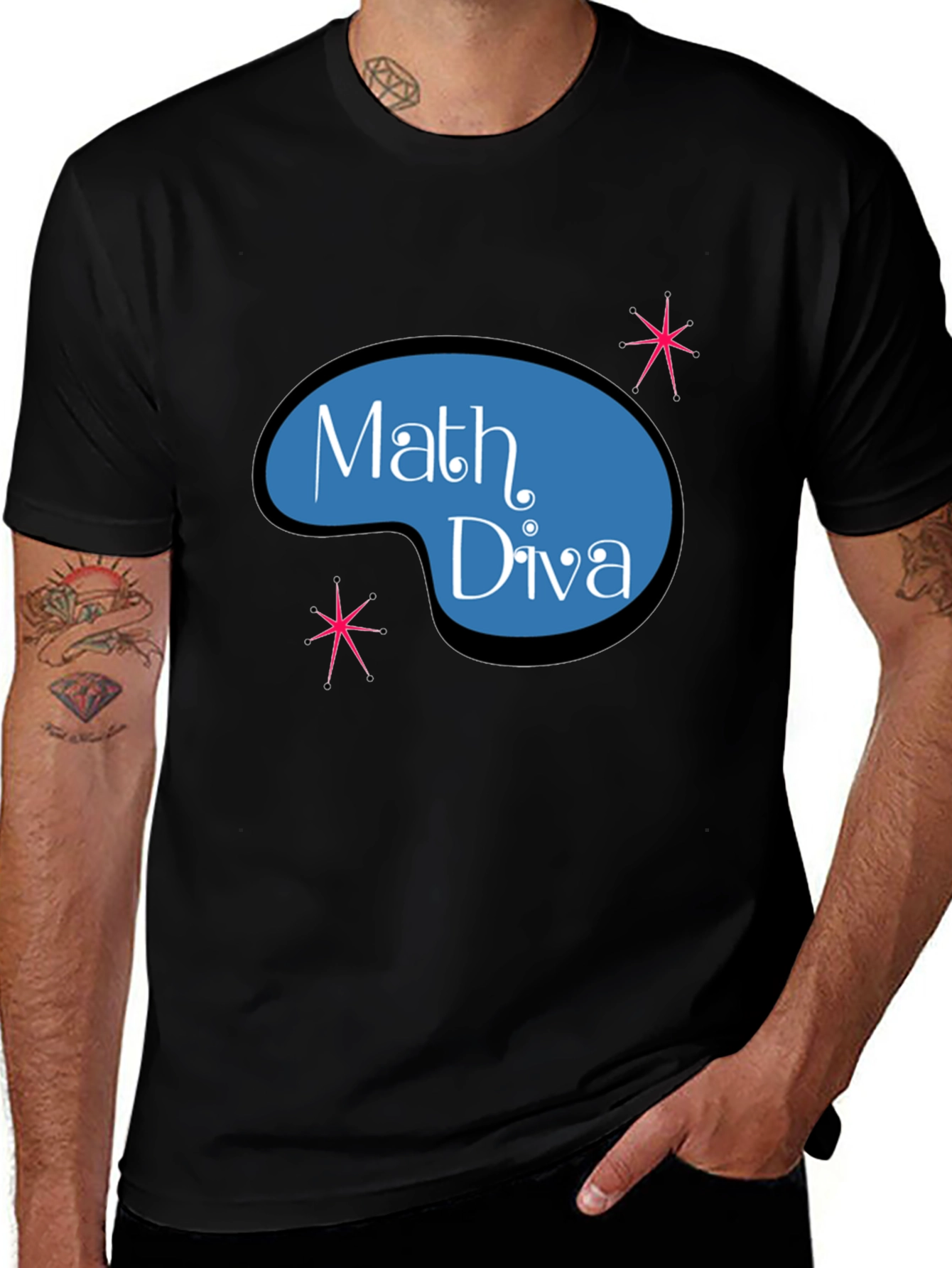 Math Diva Graphic T-Shirt - Quirky and Stylish