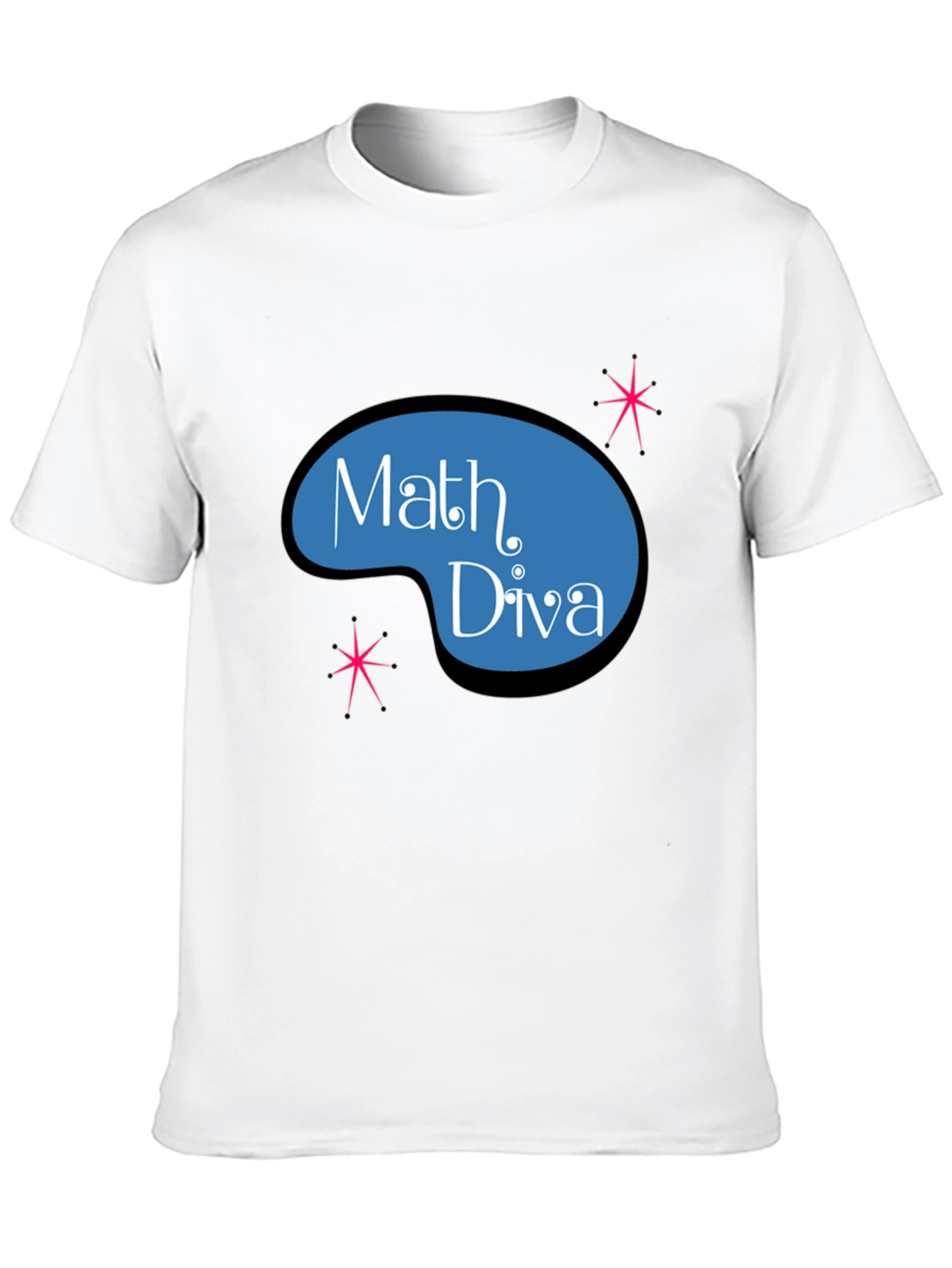 Math Diva Graphic T-Shirt - Quirky and Stylish
