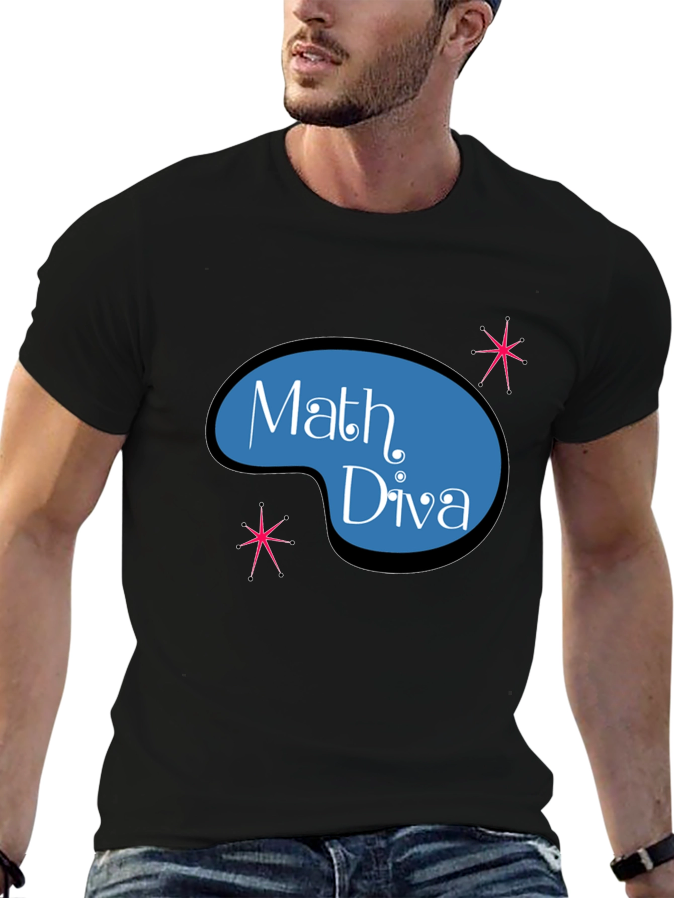 Math Diva Graphic T-Shirt - Quirky and Stylish