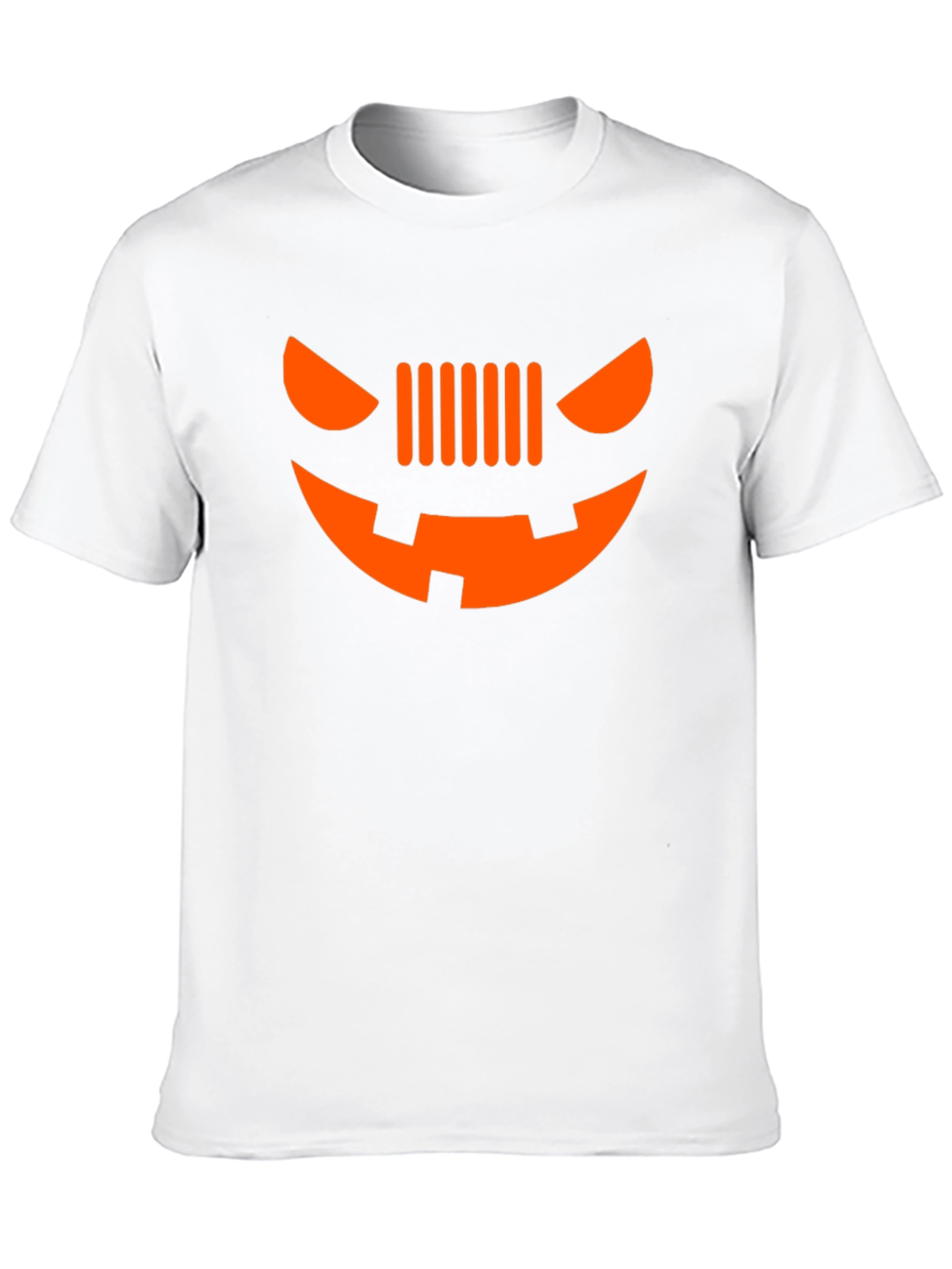 Halloween Jeep Grille Face T-Shirt - Spooky Style