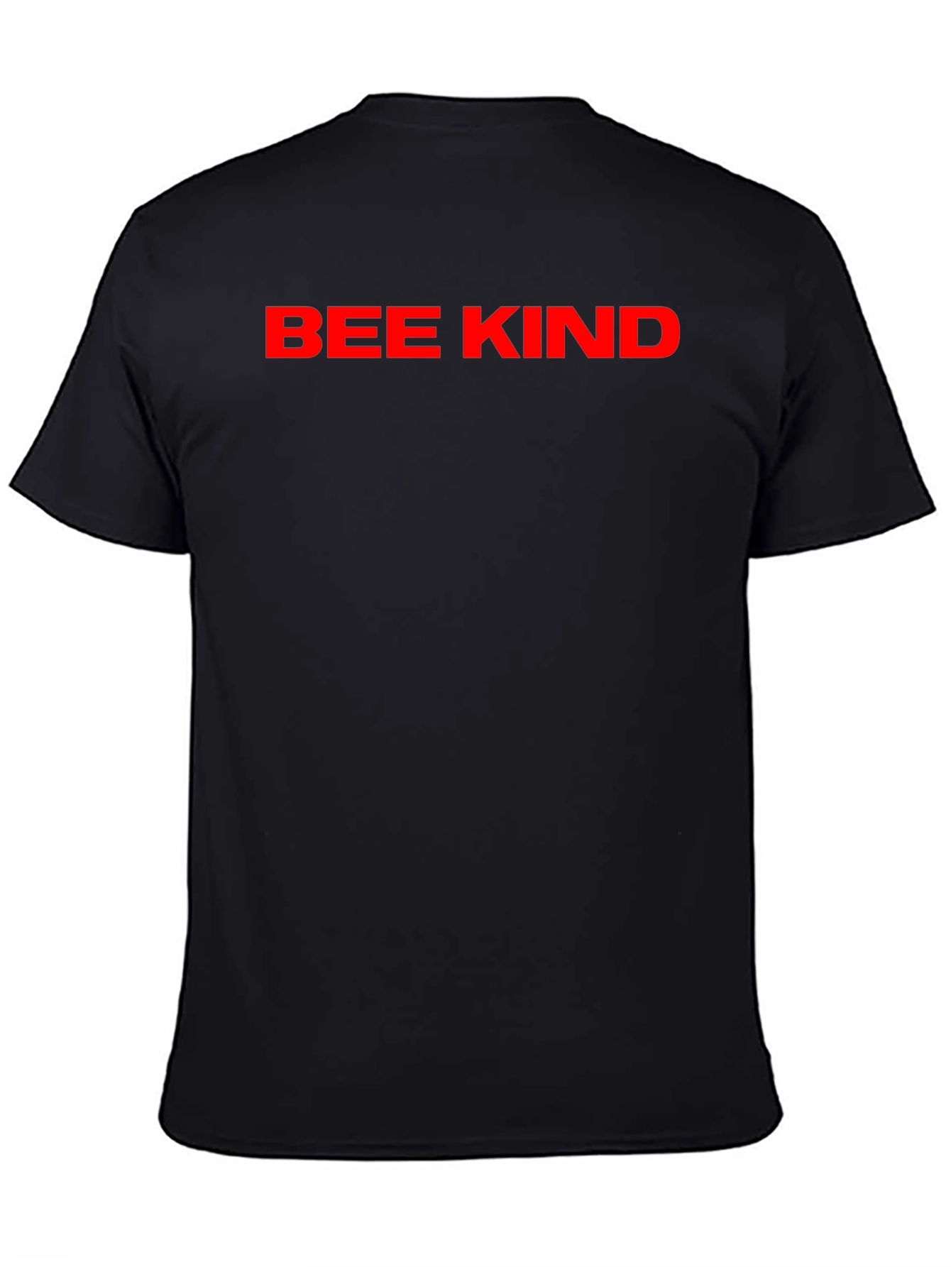 Bee Kind Black T-Shirt - Positive Message